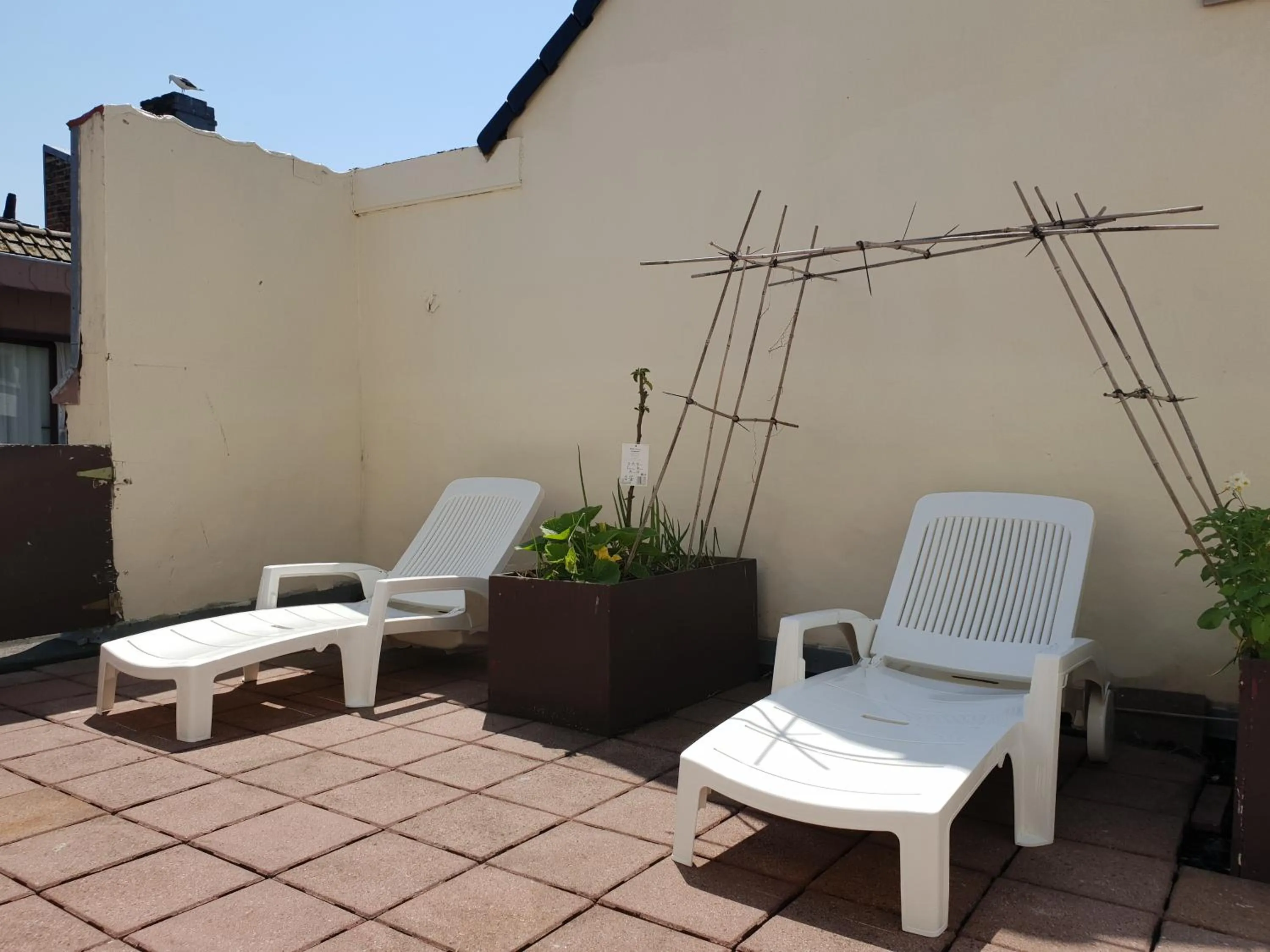Balcony/Terrace in Hotel Albert II Oostende