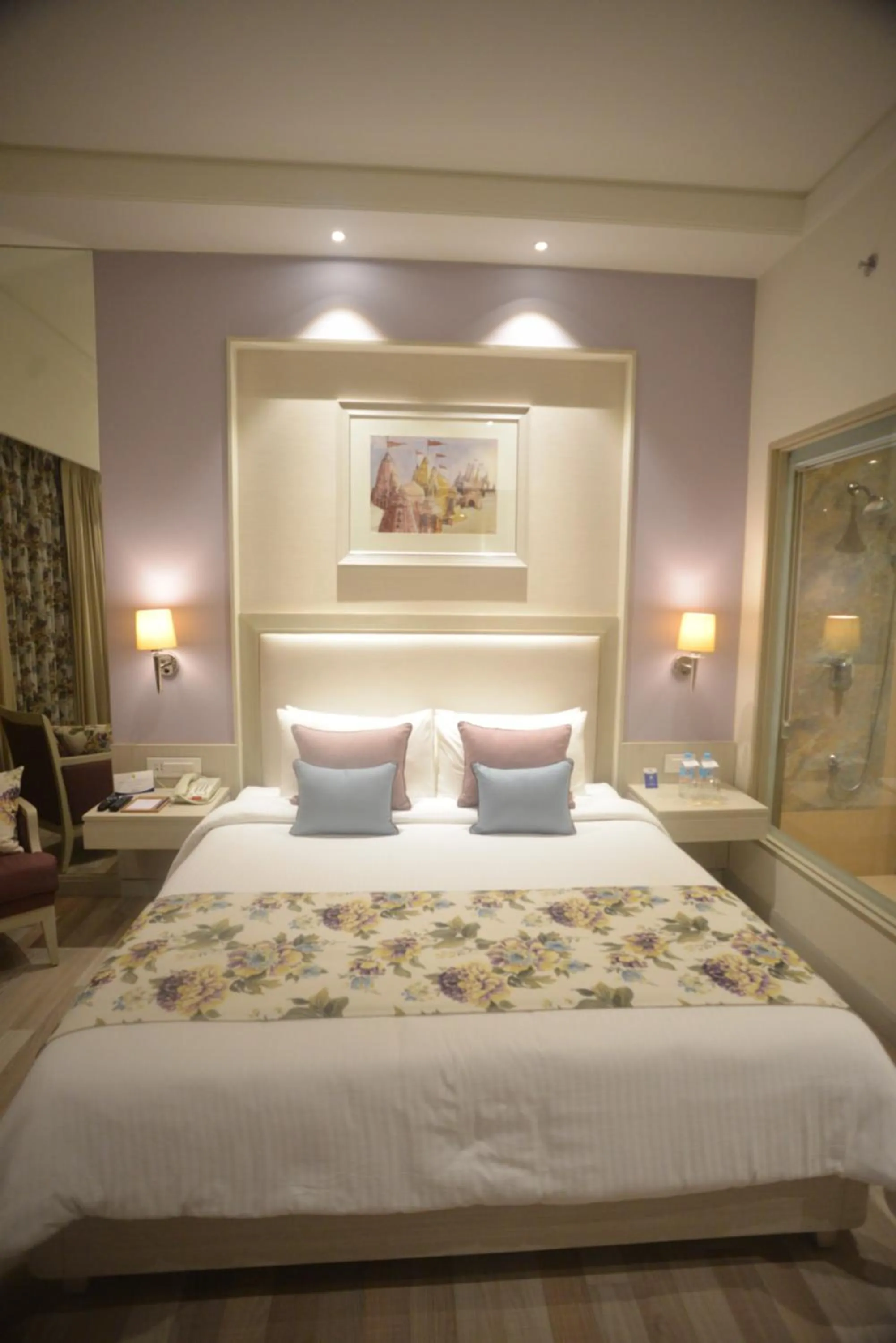 Bed in Efcee Sarovar Premiere Bhavnagar