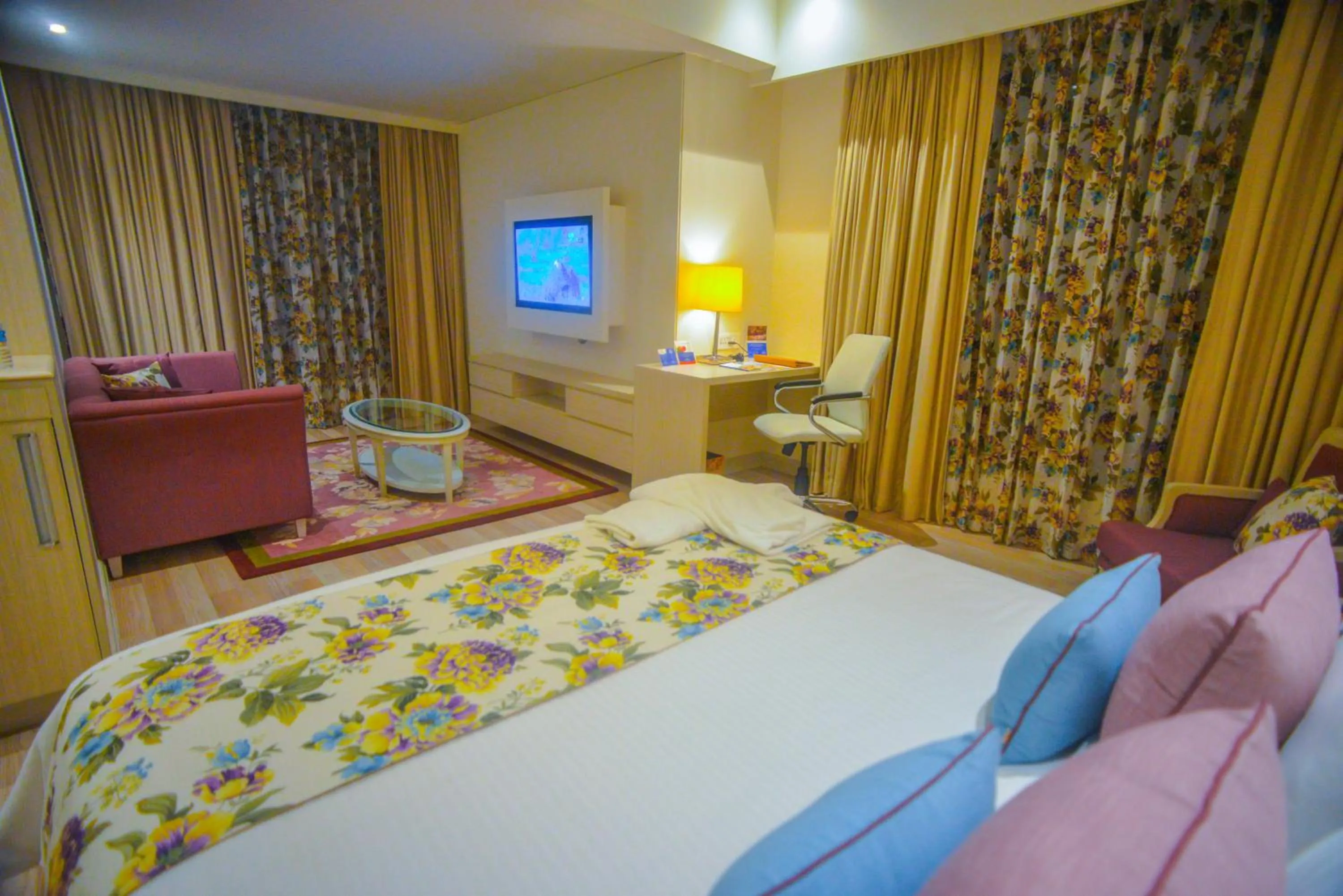 Bed in Efcee Sarovar Premiere Bhavnagar