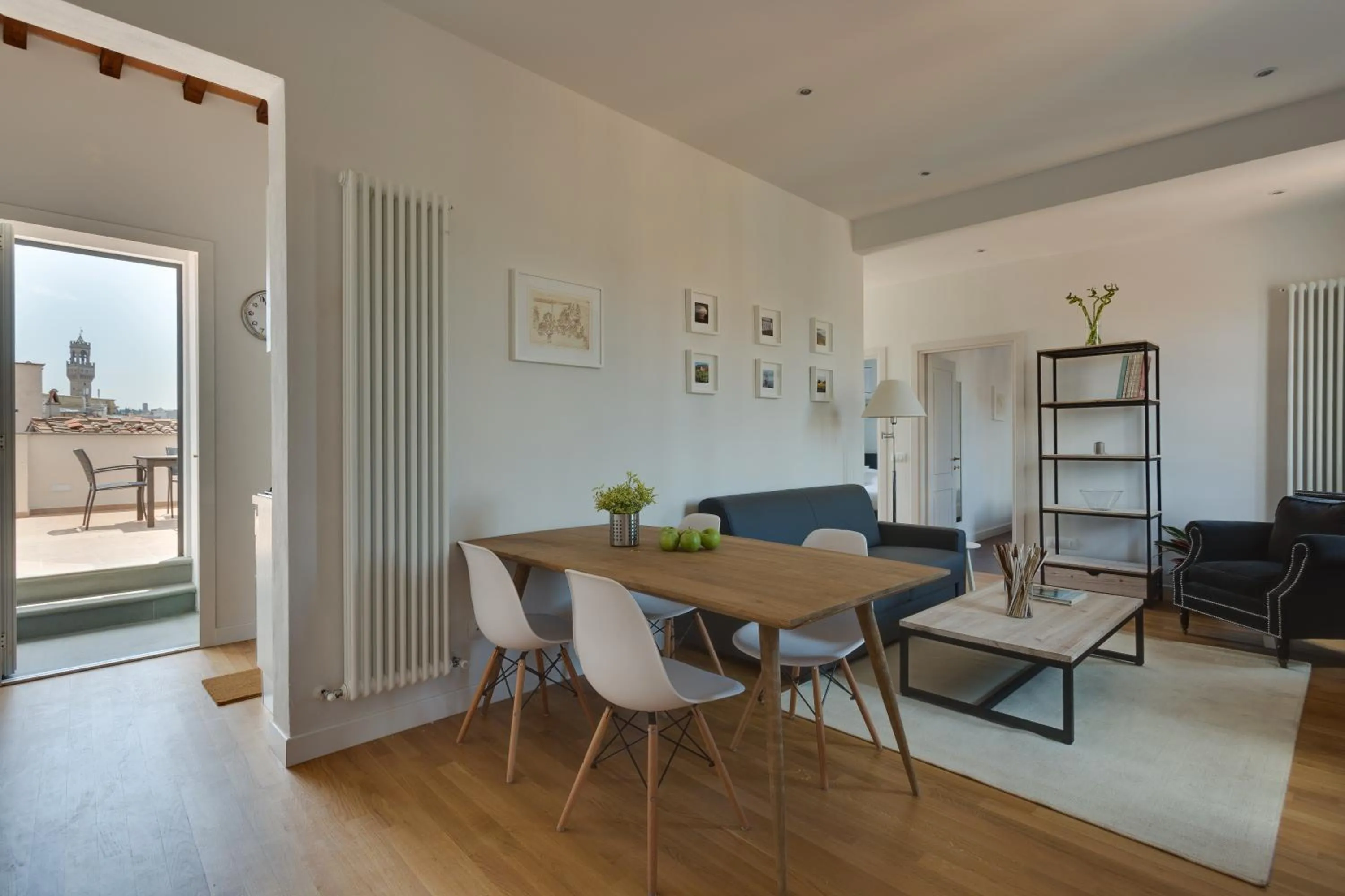 Living room in Apartments Florence - Rondinelli Terrace