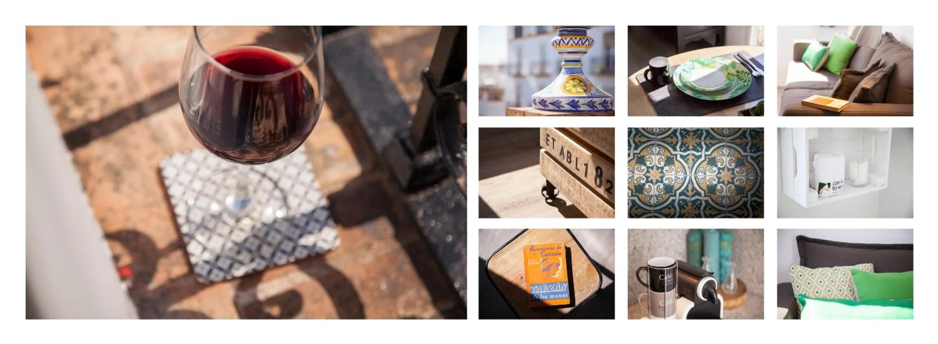 Decorative detail in Suites del Arenal Olehousing