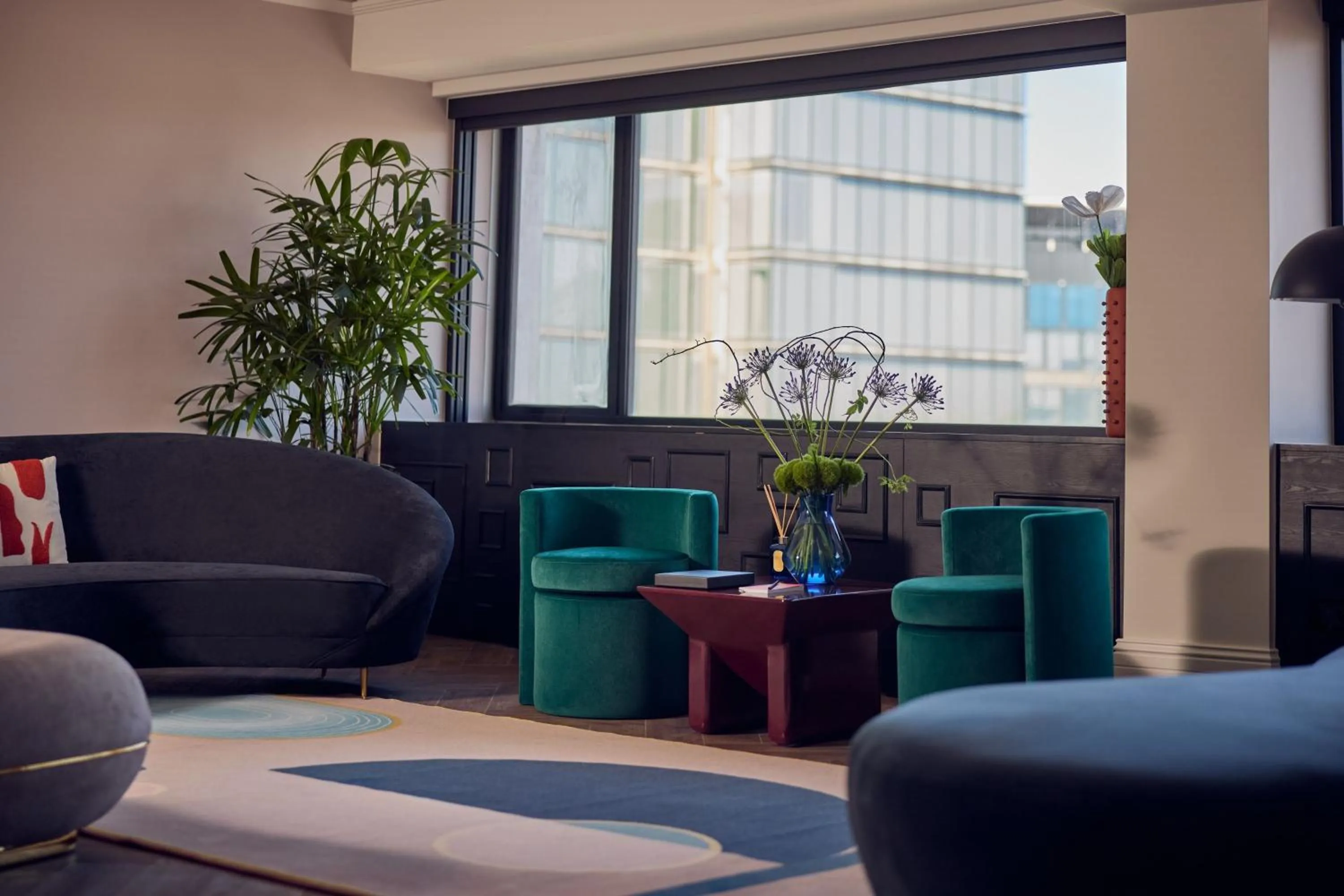 Living room in Cardo Brussels, Autograph Collection