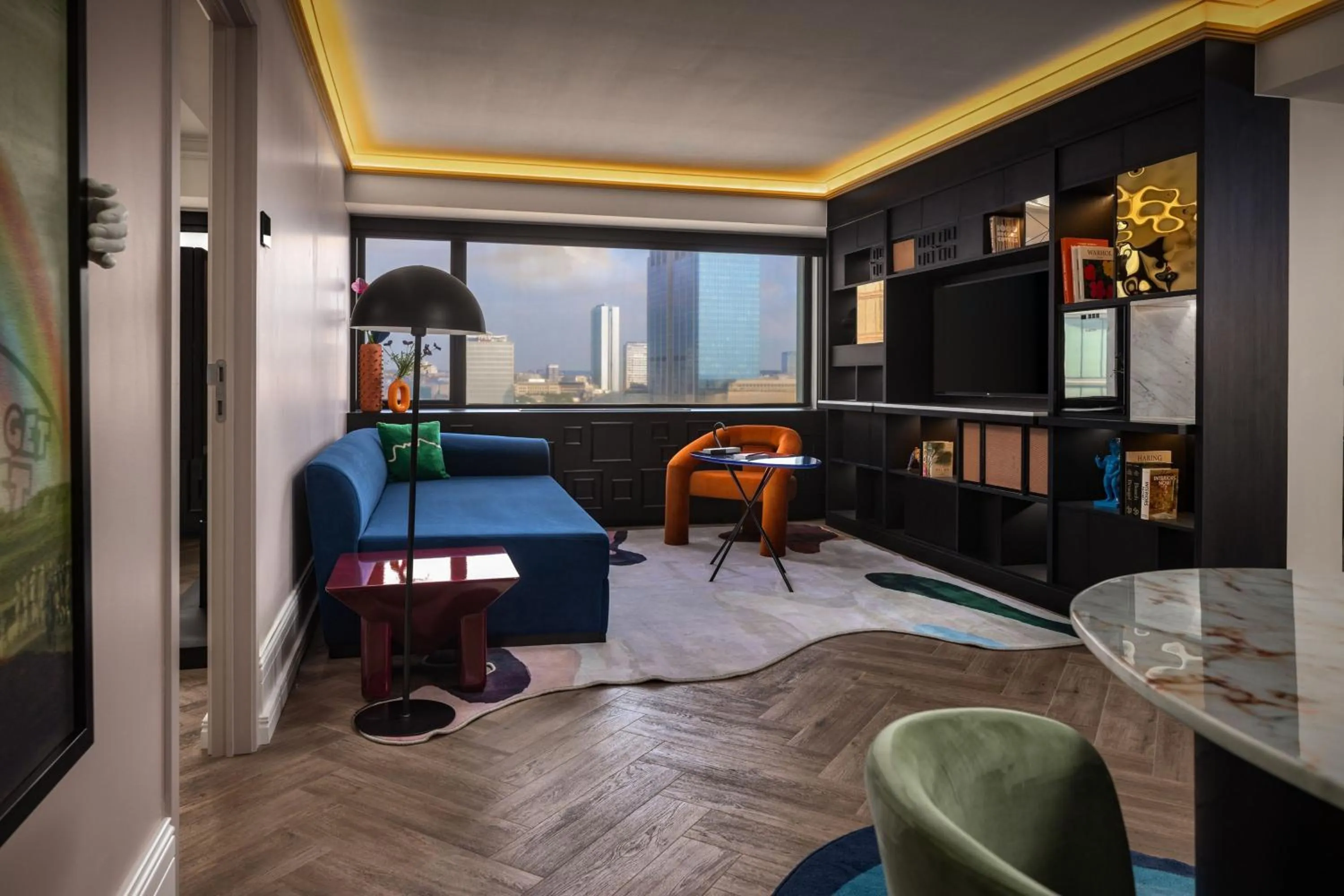 Living room in Cardo Brussels, Autograph Collection