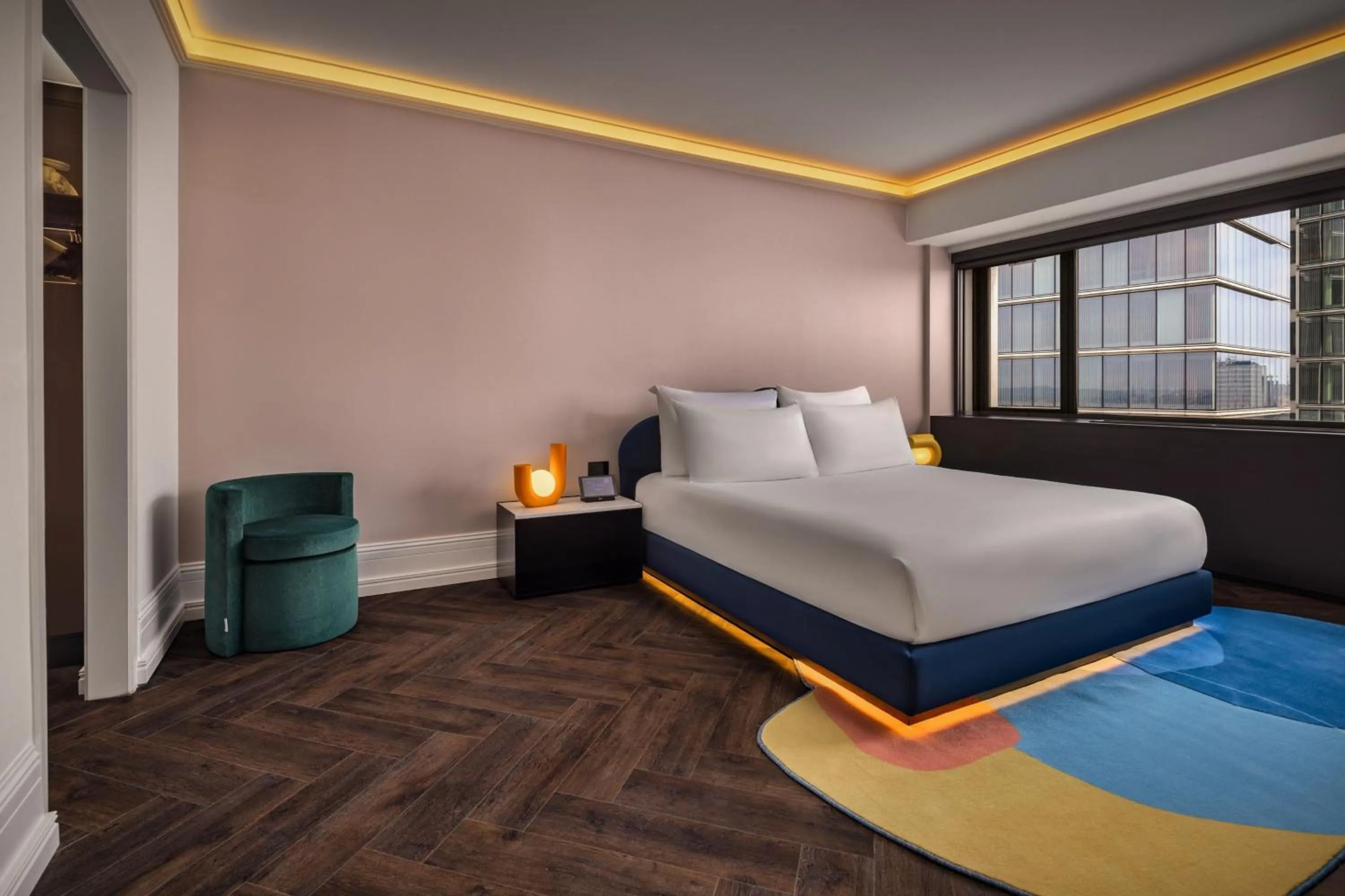 Bedroom, Bed in Cardo Brussels, Autograph Collection