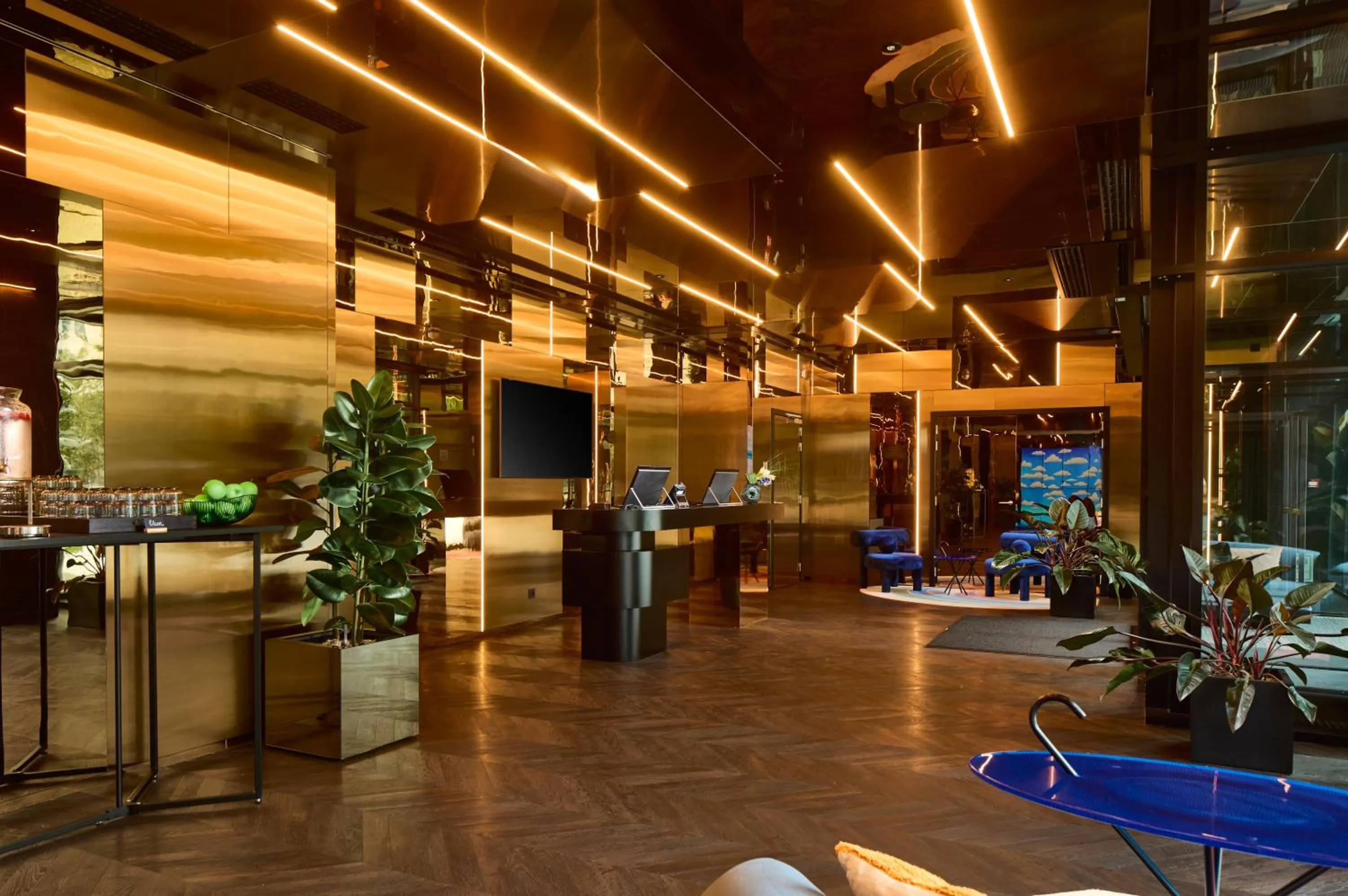 Lobby or reception in Cardo Brussels, Autograph Collection