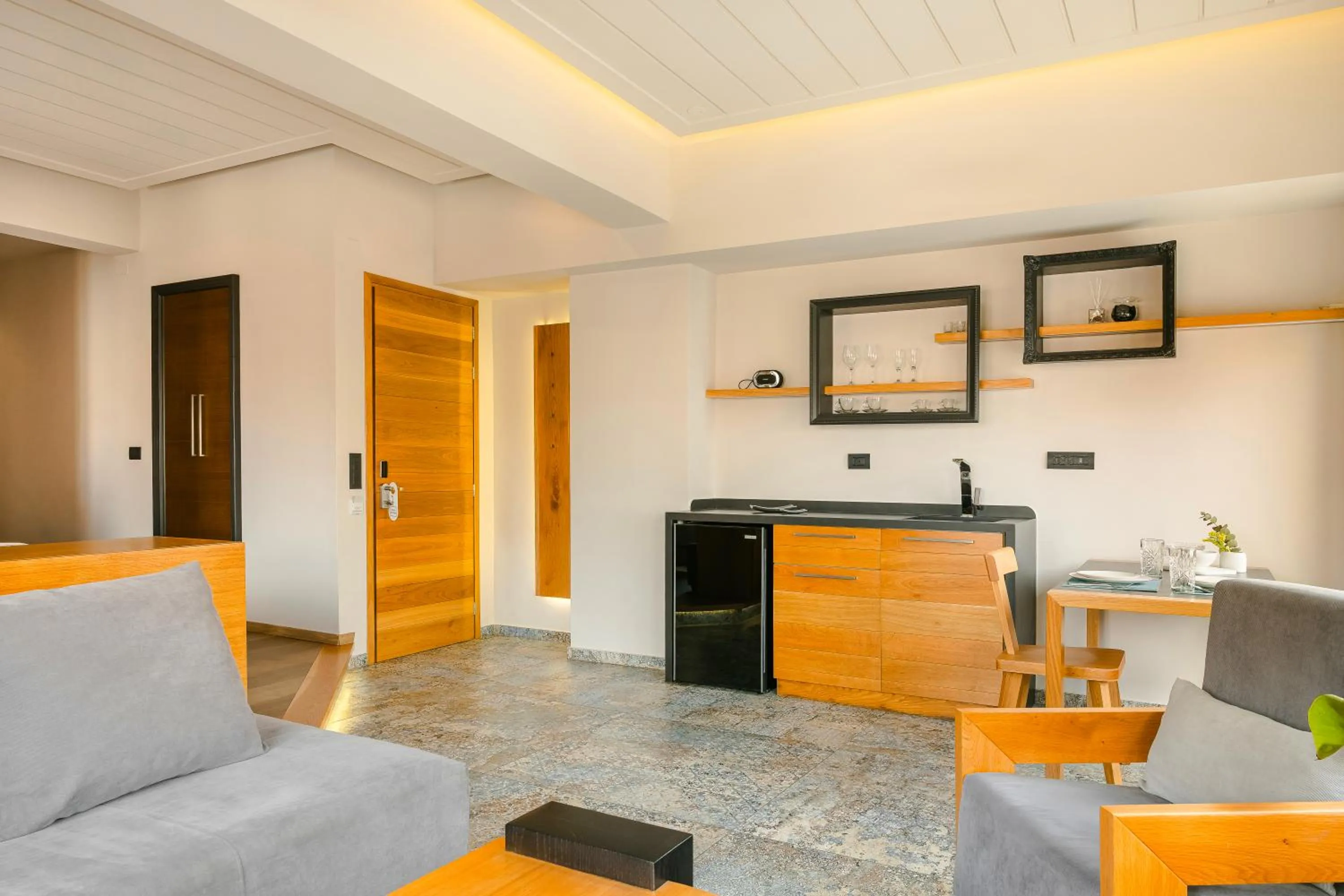 Living room in Querini Luxury Suites