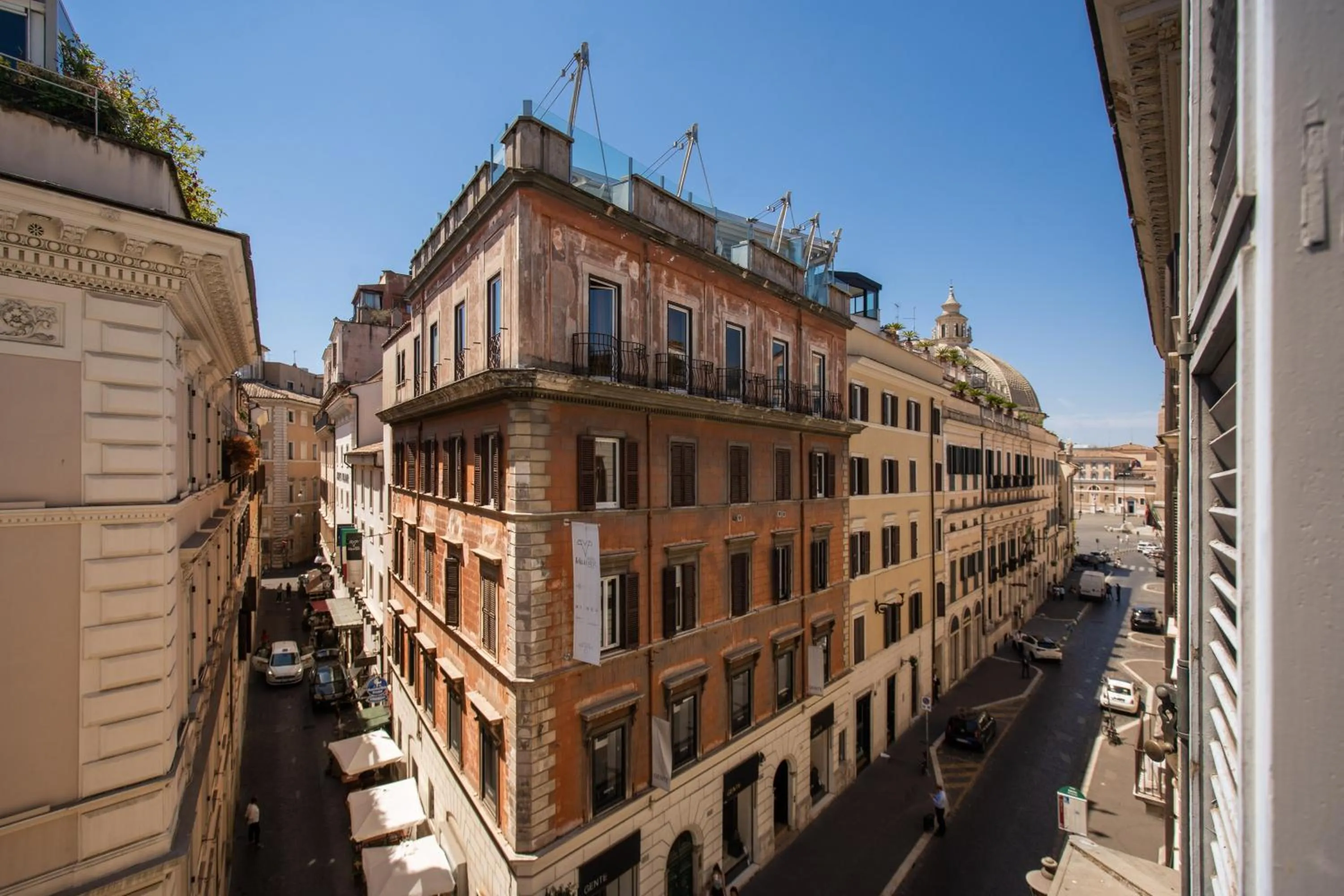 Landmark view in Babuino Palace&Suites