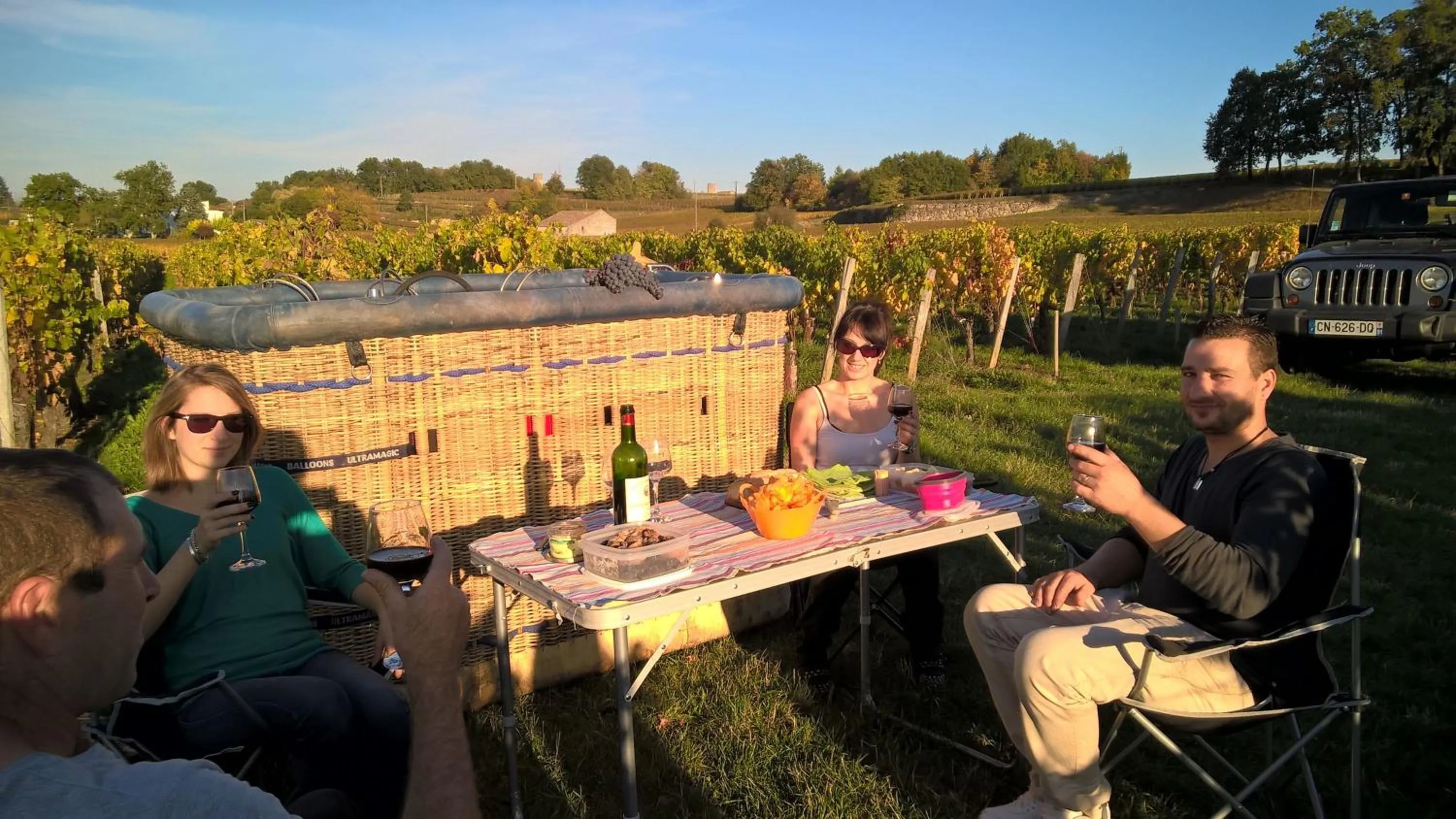 People in La Ferme du Ciel