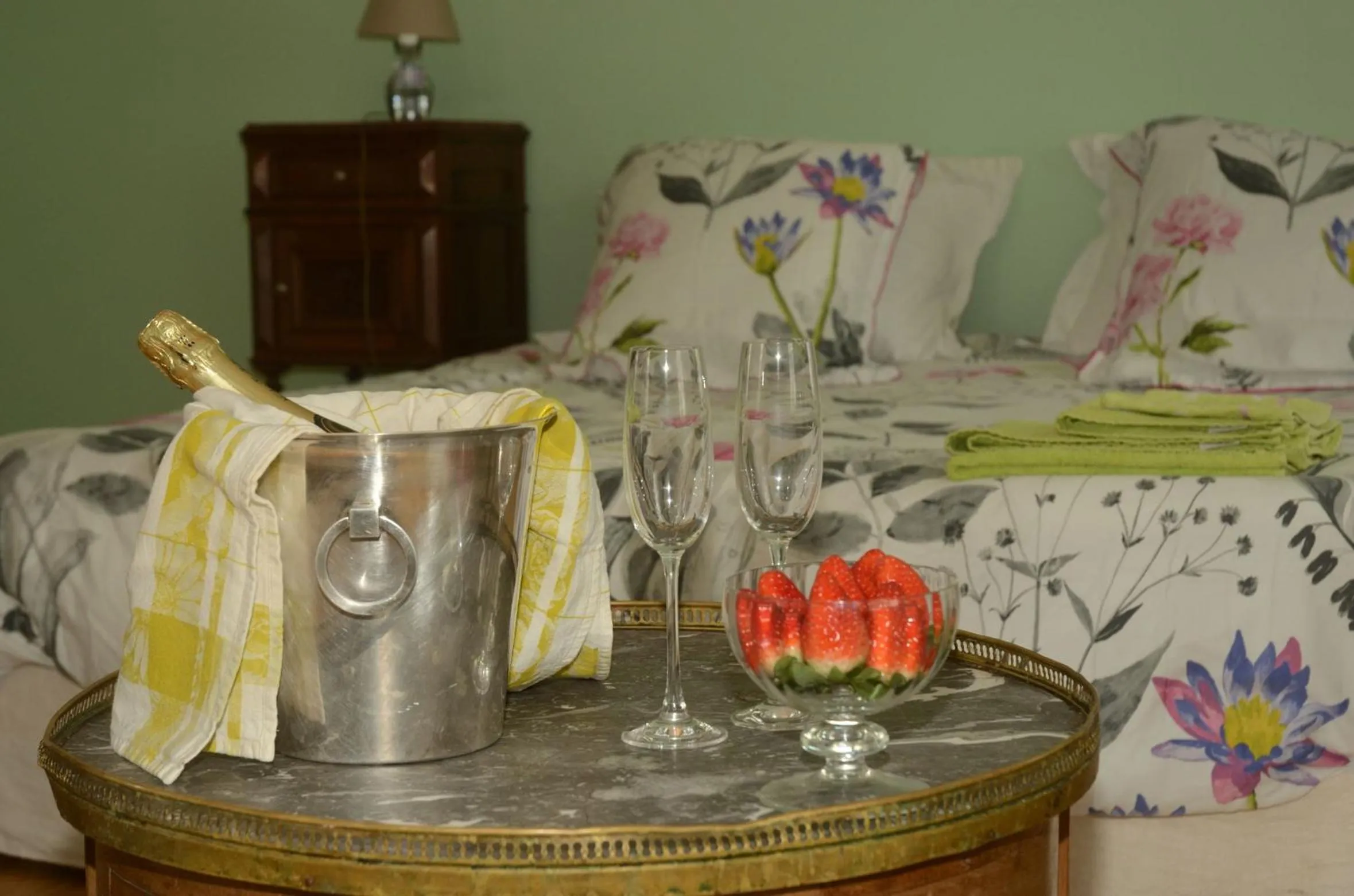 Drinks in La Ferme du Ciel