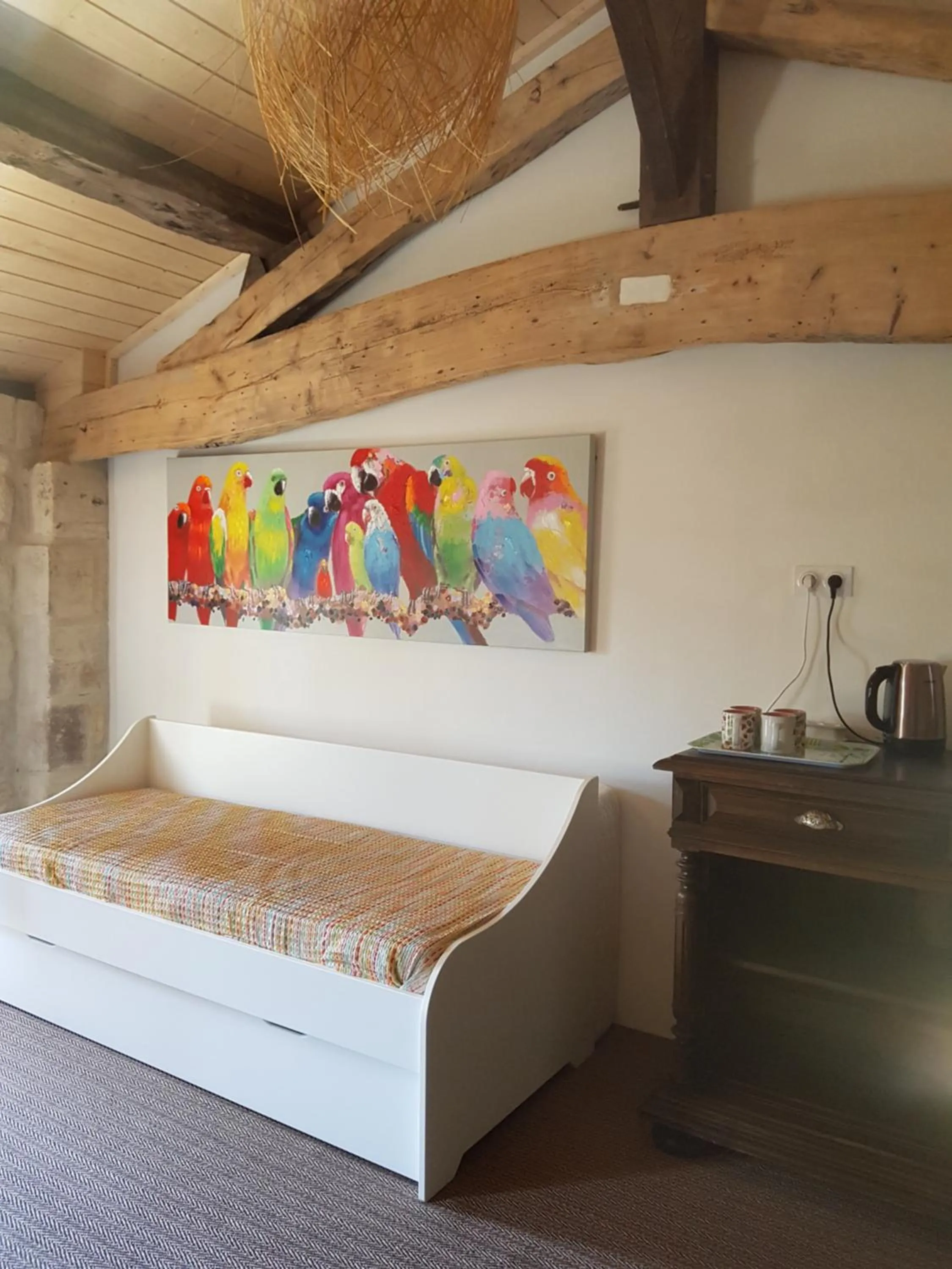 Bed in La Ferme du Ciel