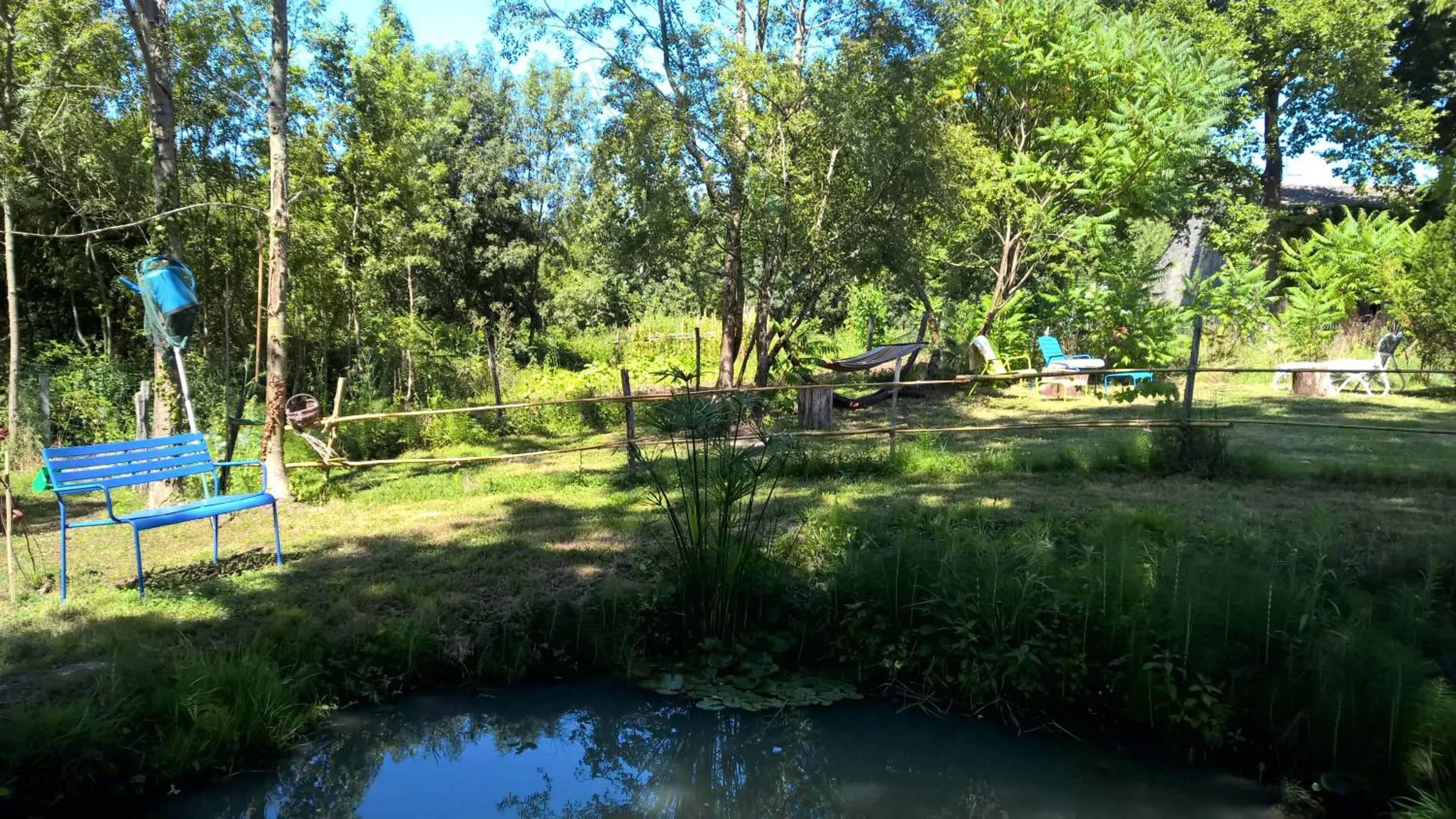 Fishing in La Ferme du Ciel