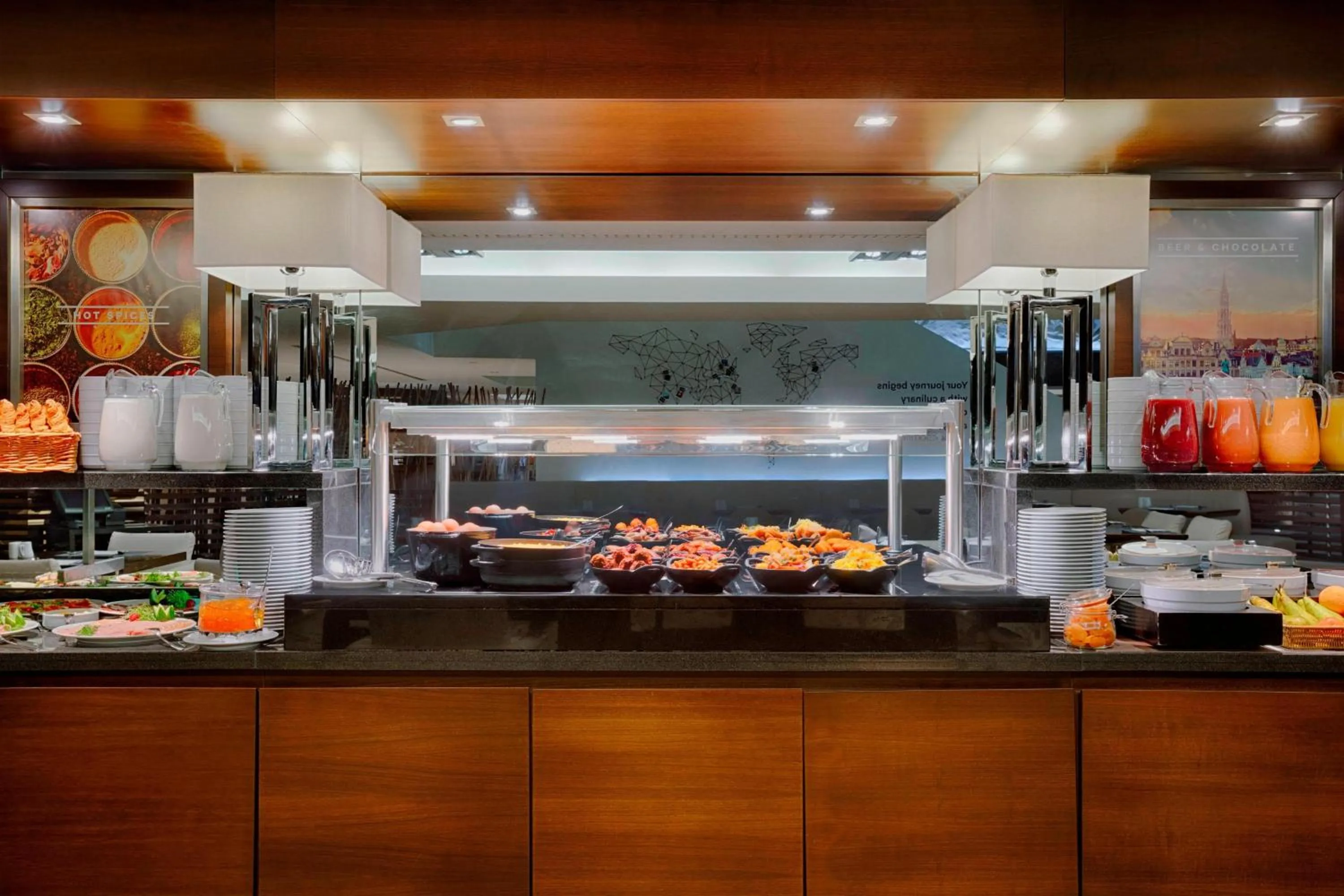 Breakfast in Sheraton Brussels Airport Hotel