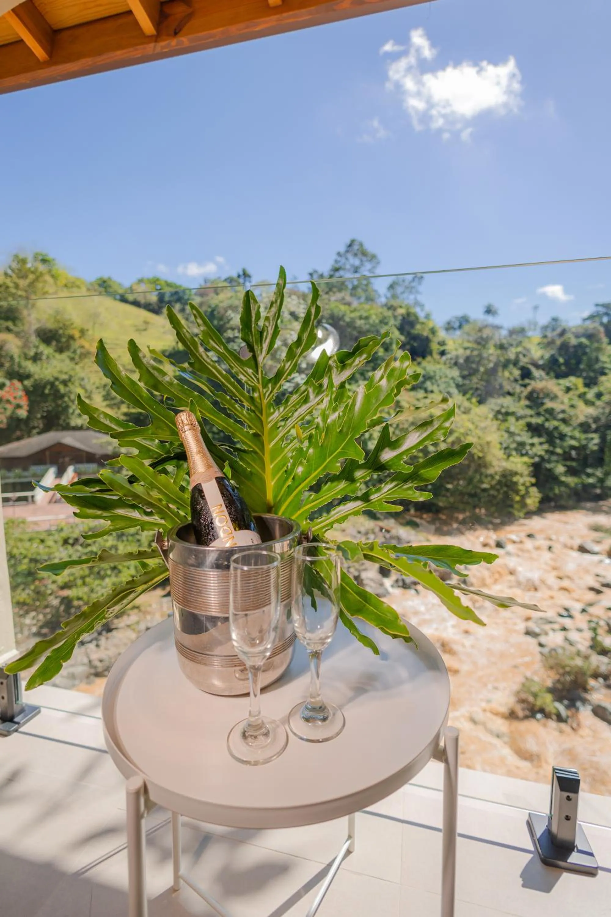 Balcony/Terrace in Hotel Gran Jimenoa