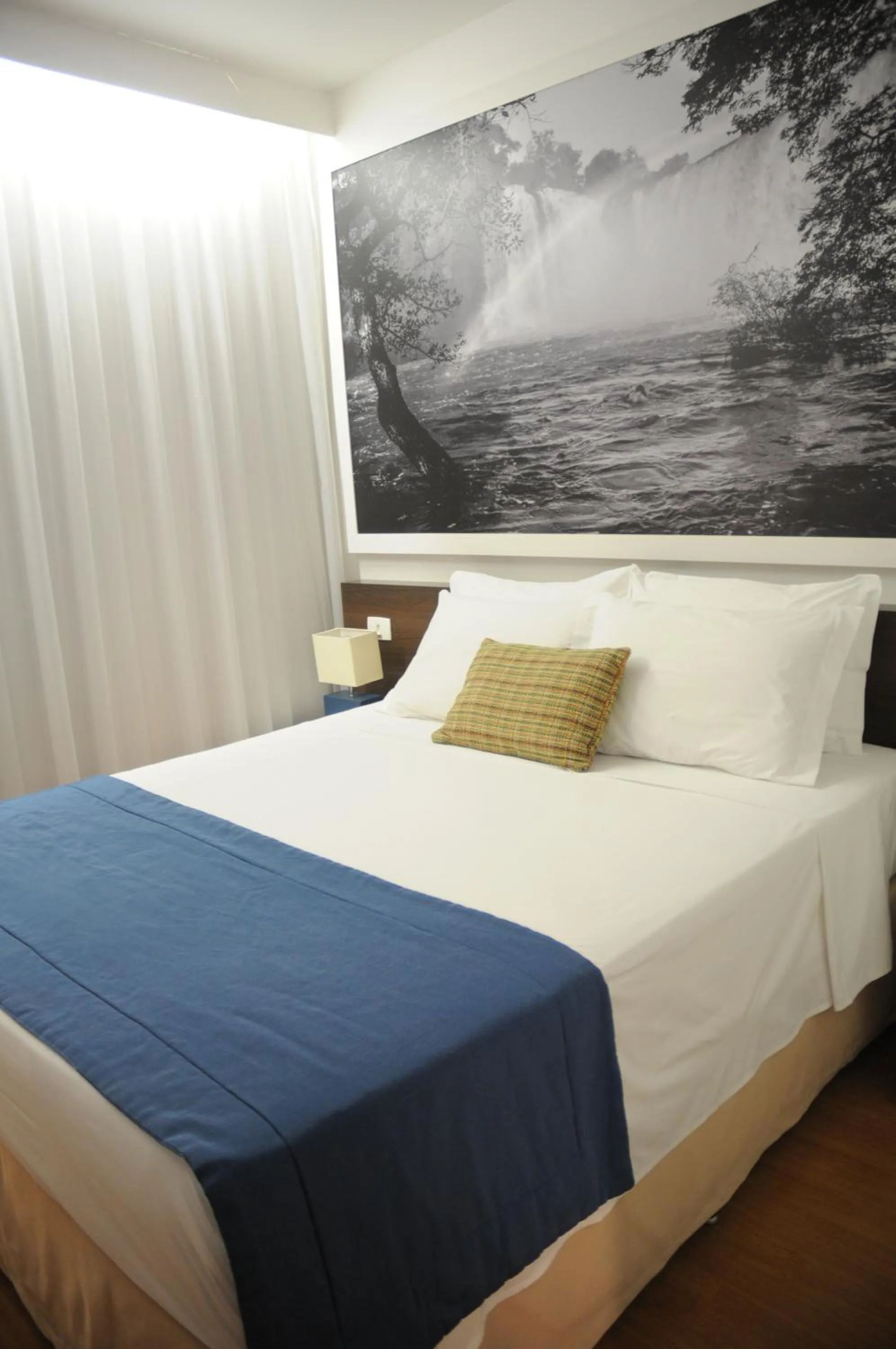 Bedroom, Bed in Golden Tower Aeroporto - Lizz - by Fênix Hotéis