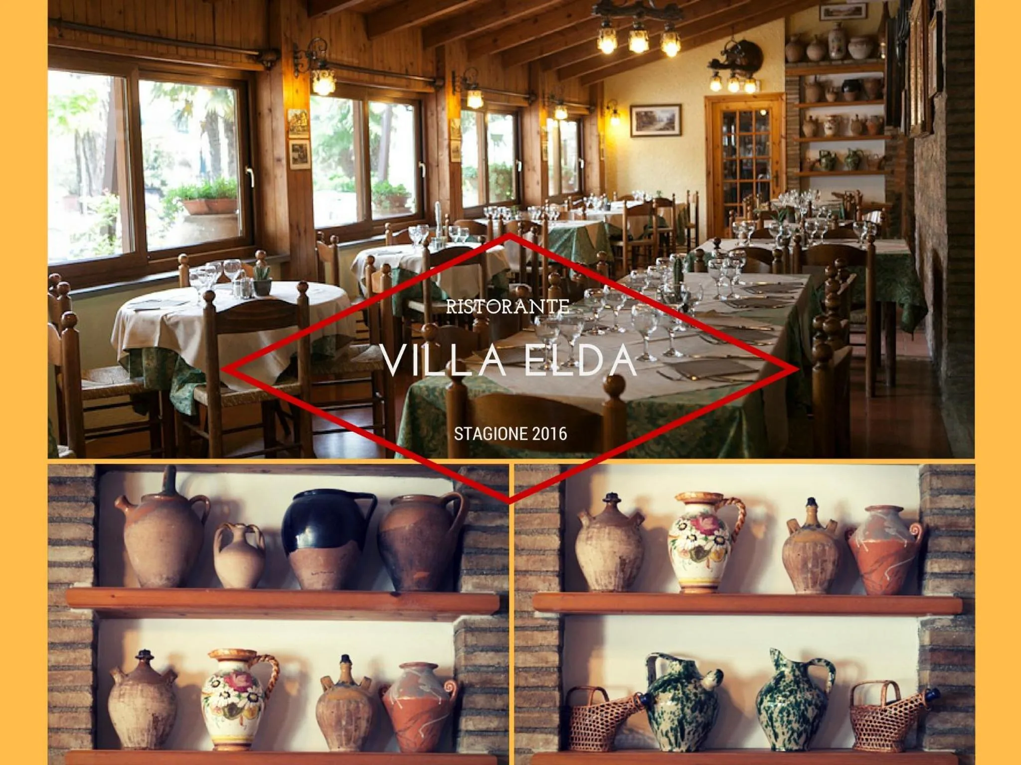 Restaurant/places to eat in Hotel Villa Elda