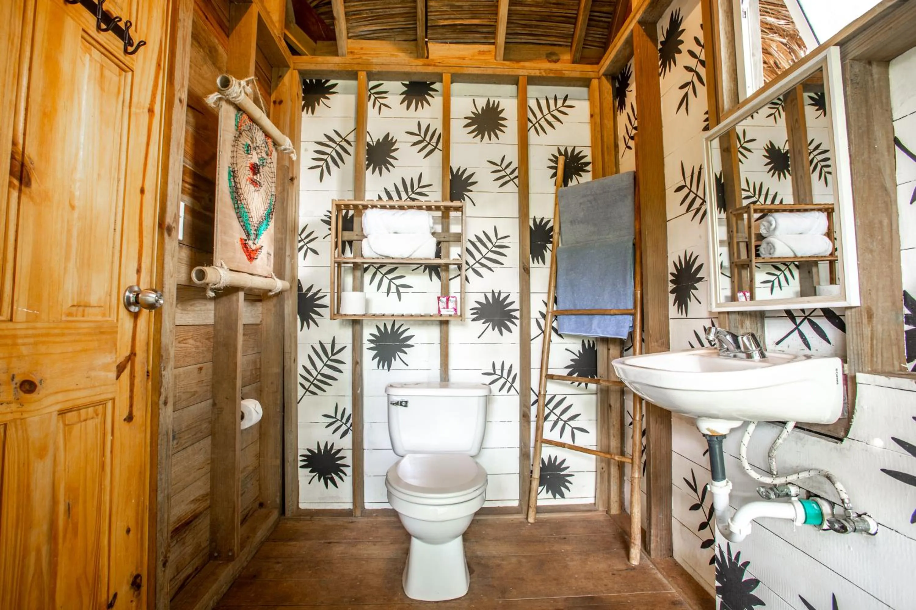 Bathroom in Selina Red Frog