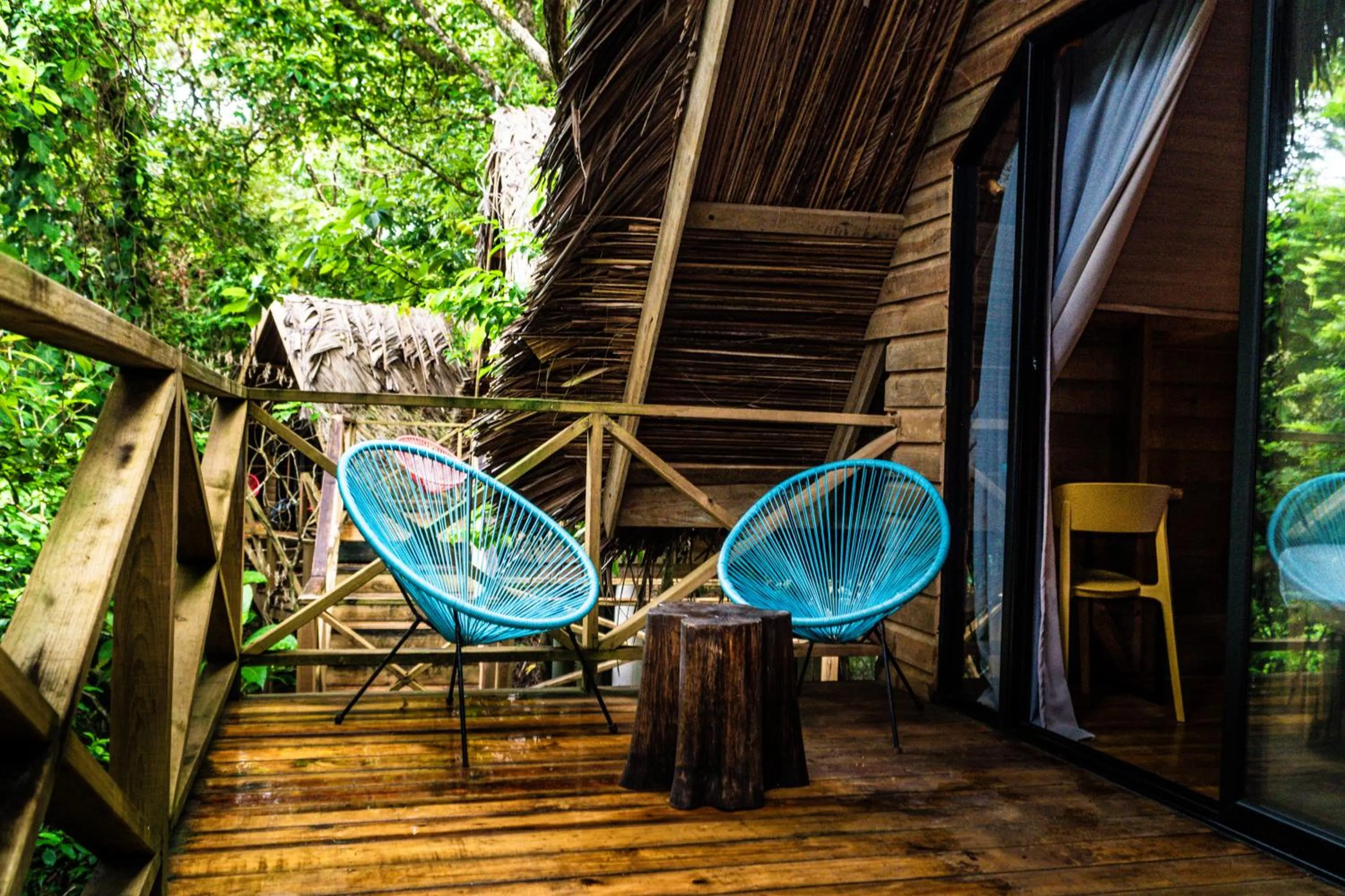 Garden view in Selina Red Frog