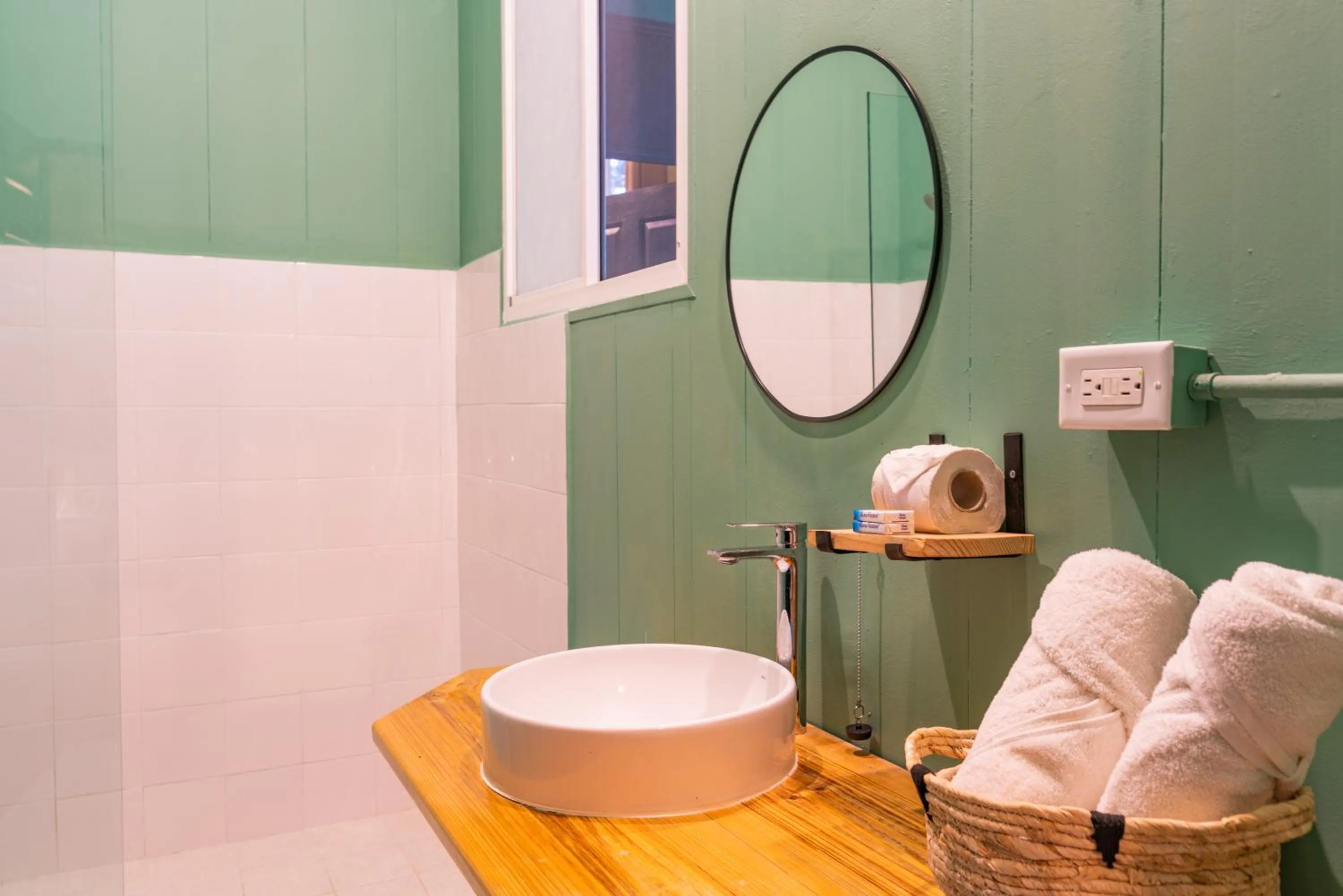 Bathroom in Selina Red Frog