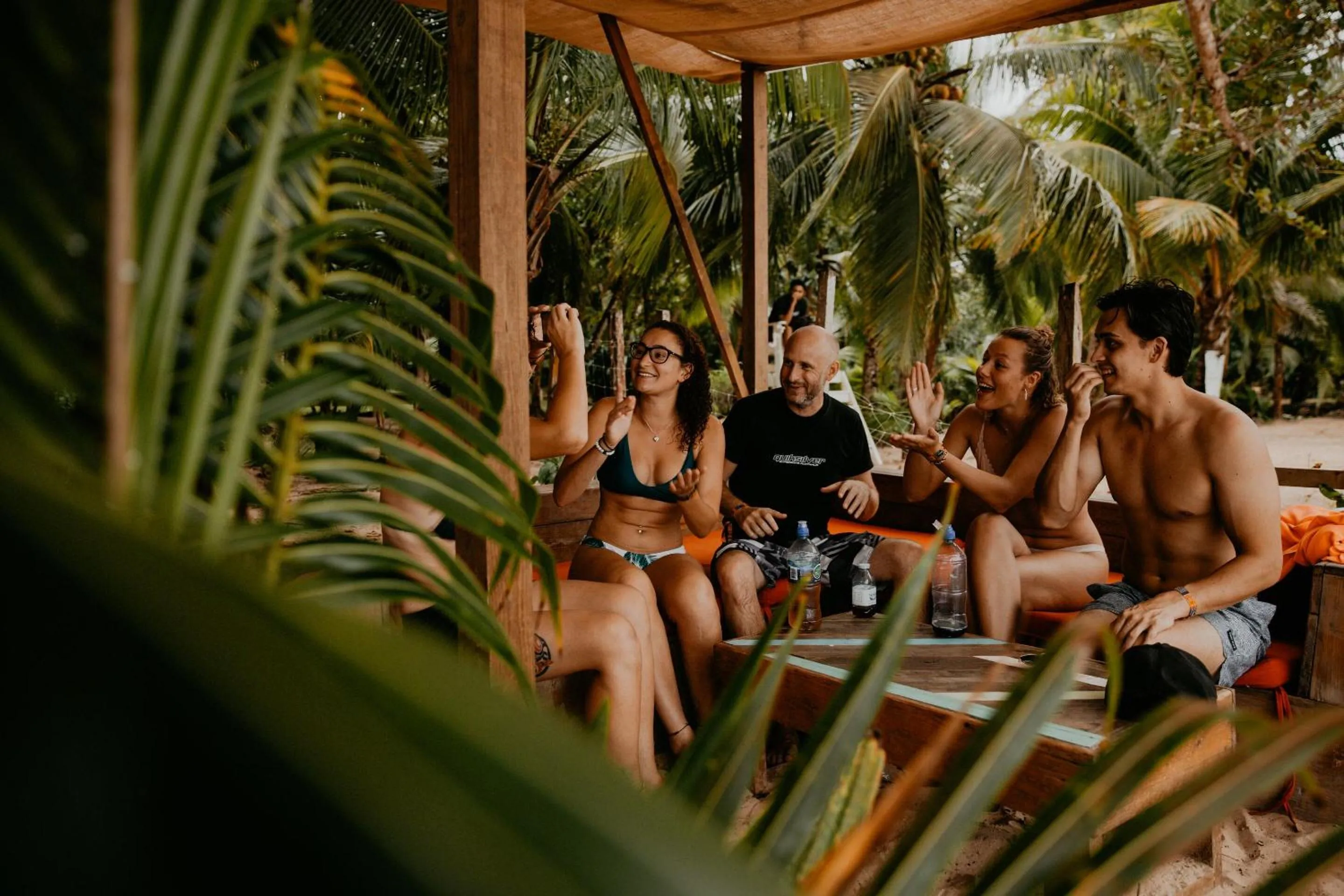 People in Selina Red Frog