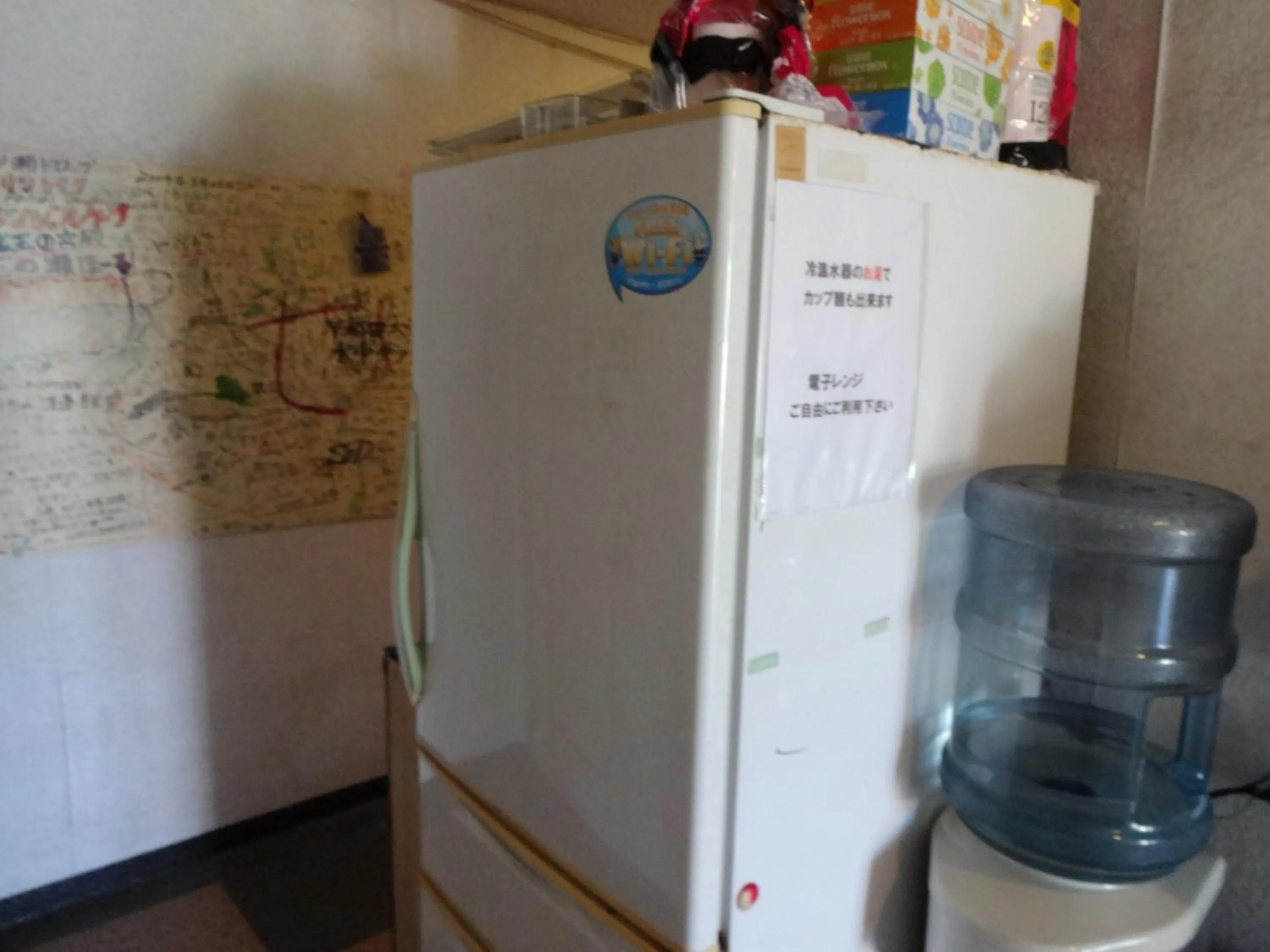 Area and facilities in Pension Orange Box