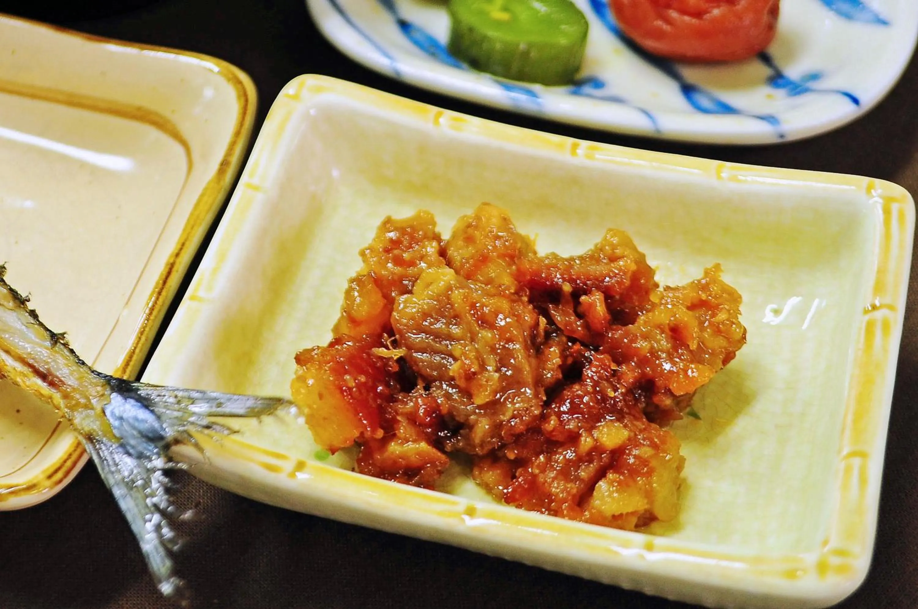 Food close-up in Pension Orange Box