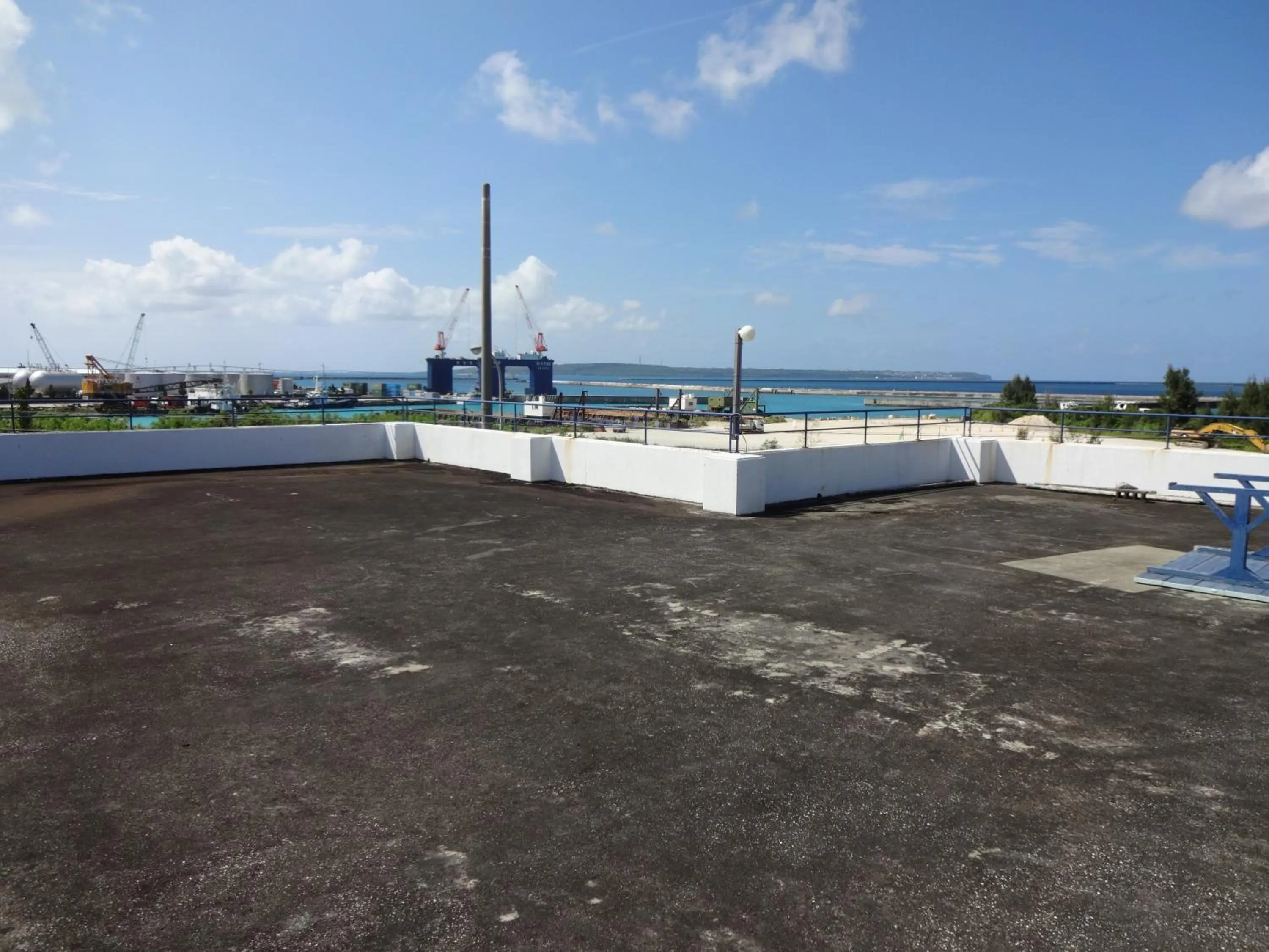 Sea view in Pension Orange Box