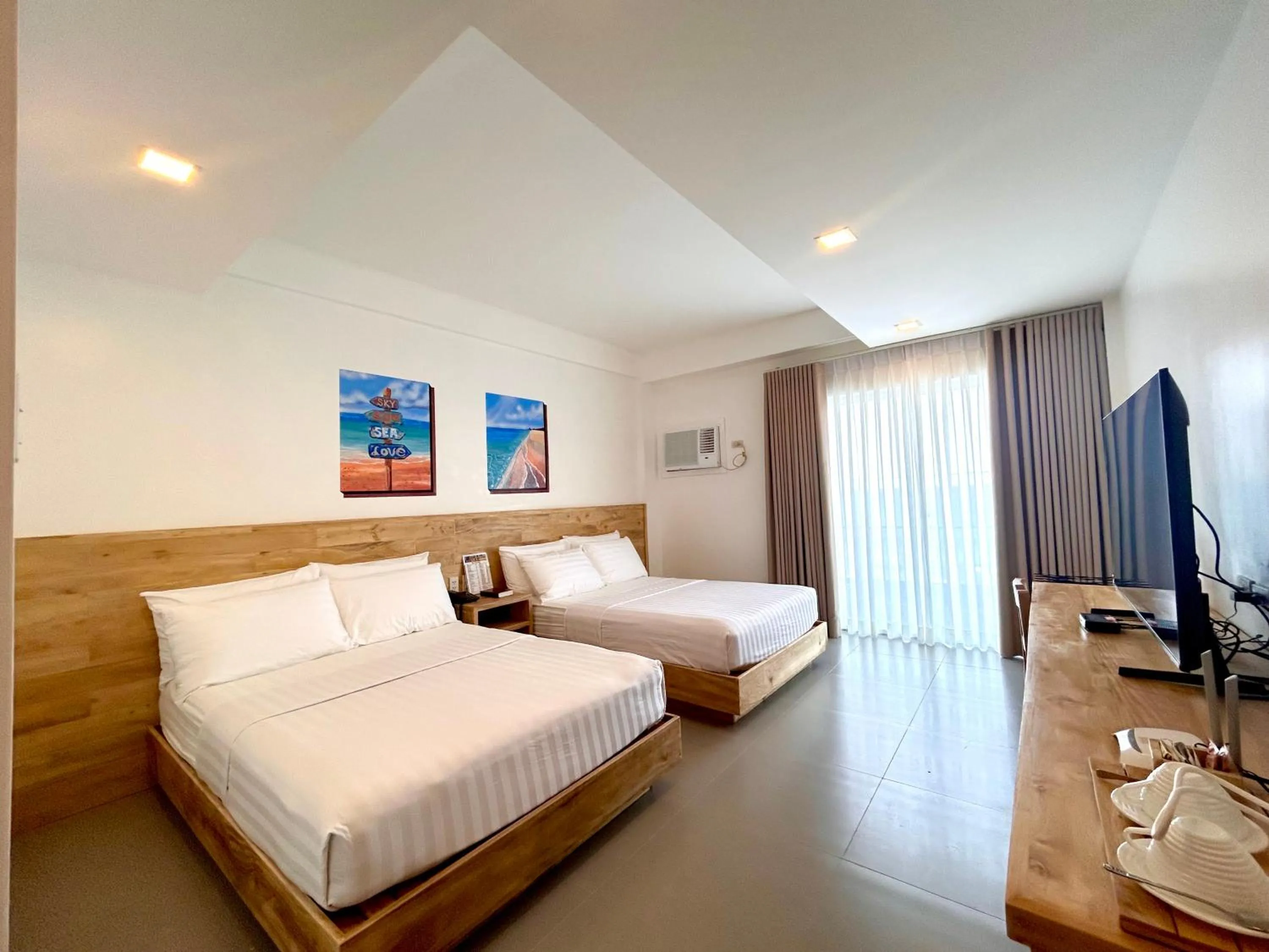 Bed in Playa Azul Baler