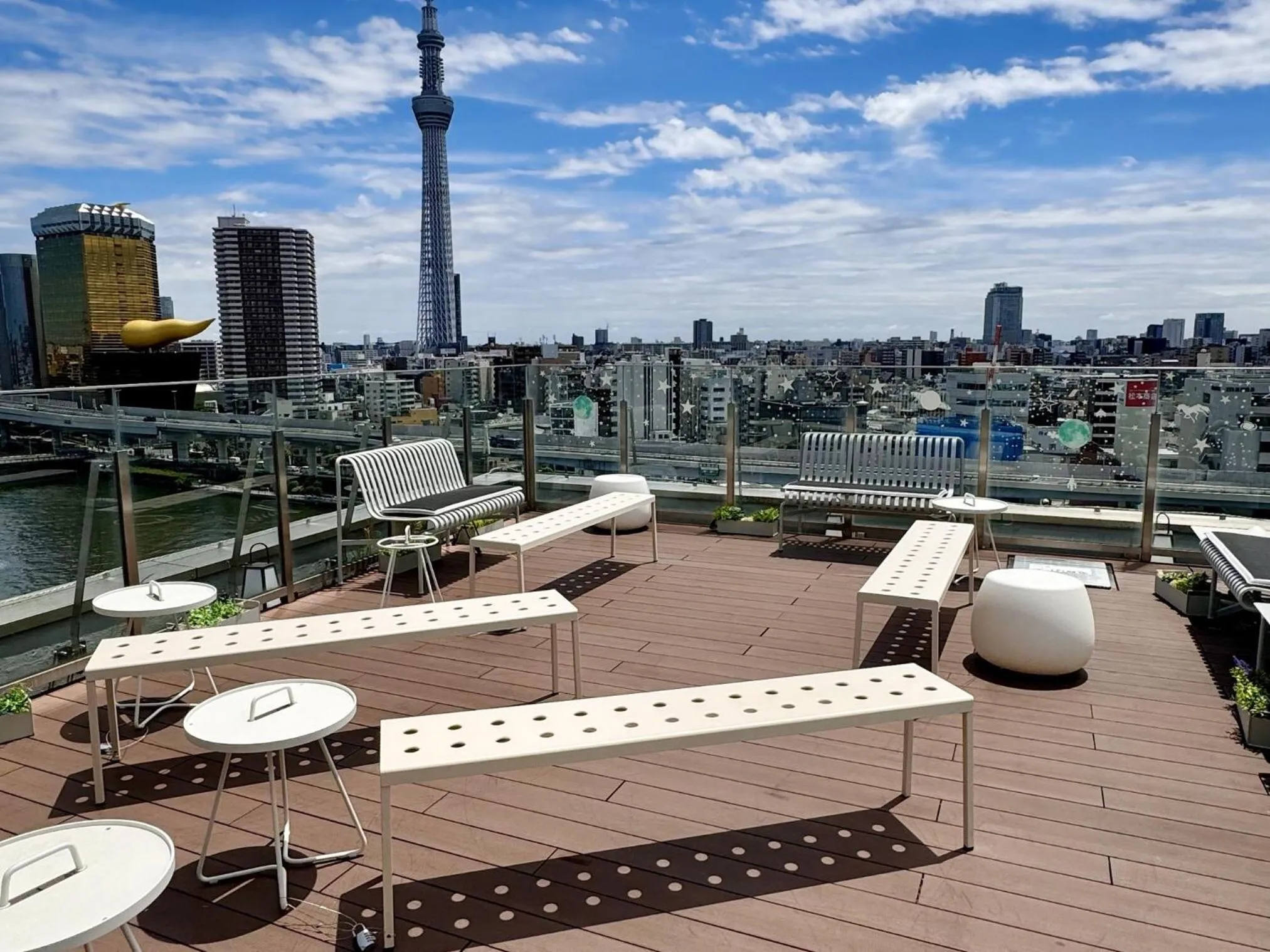 Balcony/Terrace in Hotel Wing International Select Asakusa Komagata