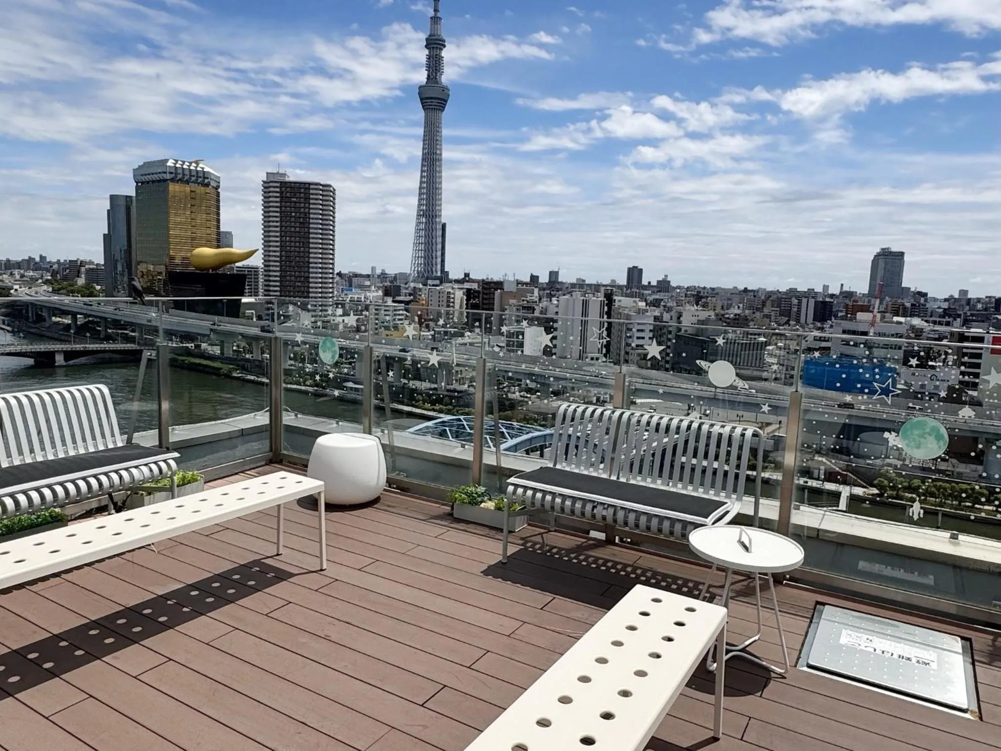 Balcony/Terrace in Hotel Wing International Select Asakusa Komagata