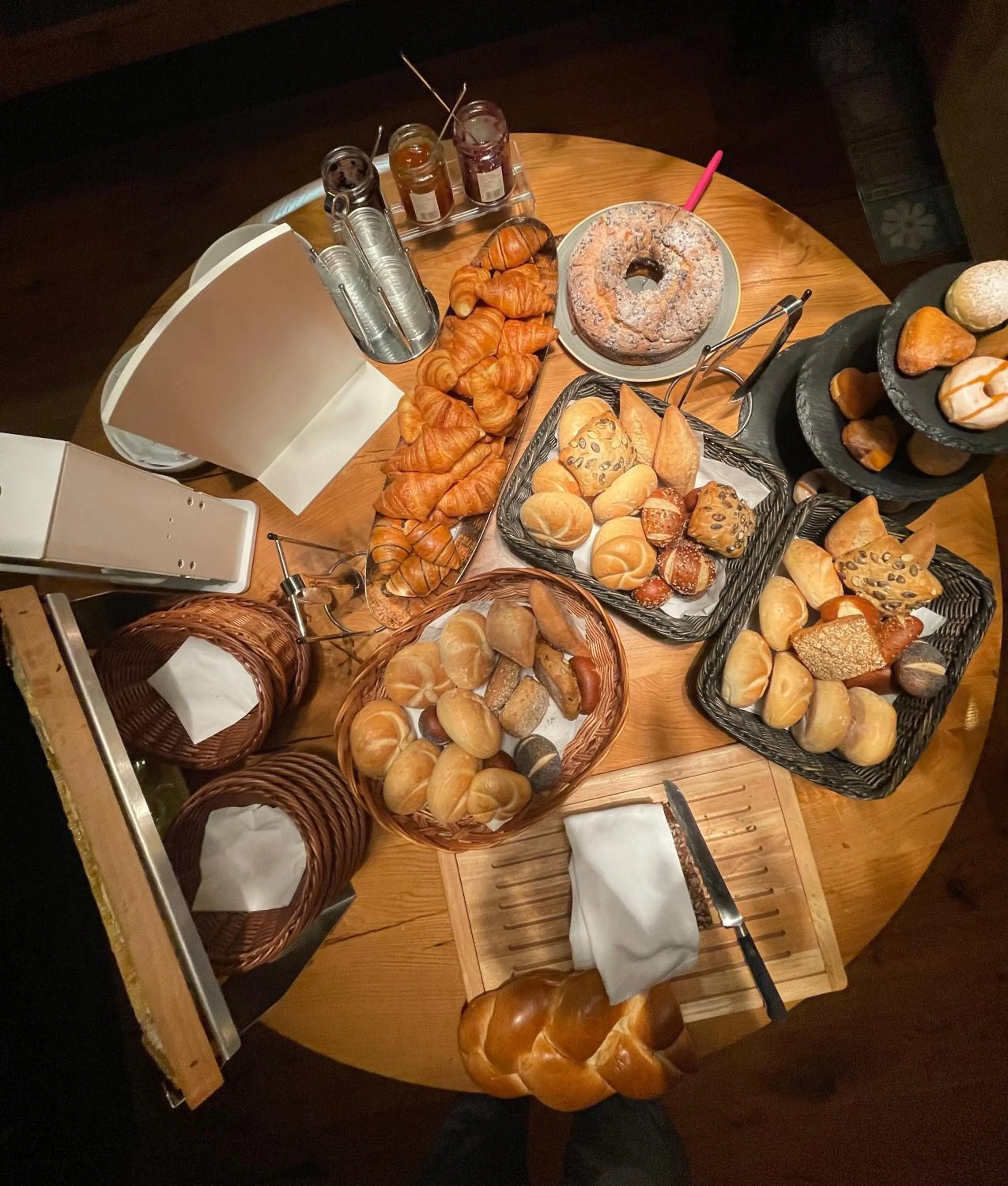 Buffet breakfast in Hotel Andino