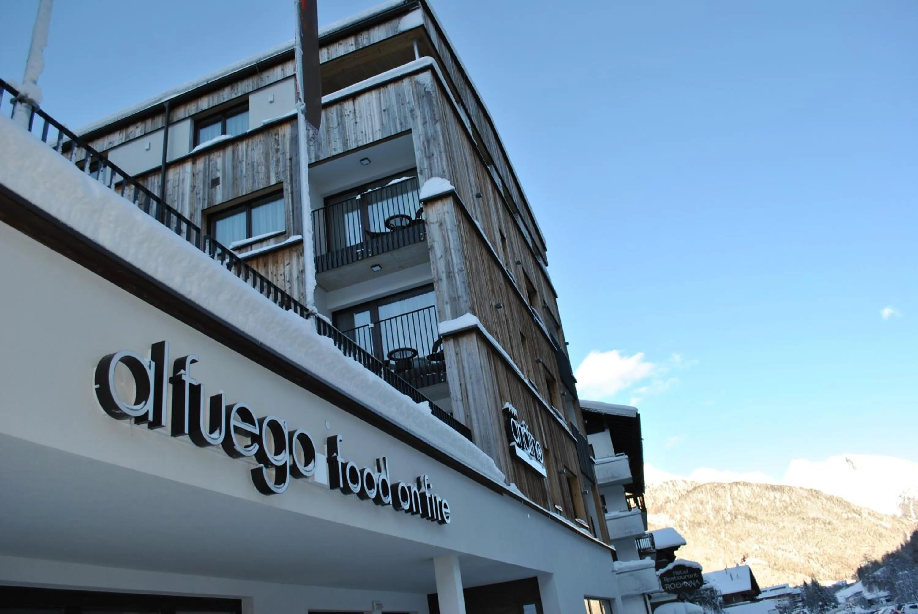 Facade/entrance in Hotel Andino