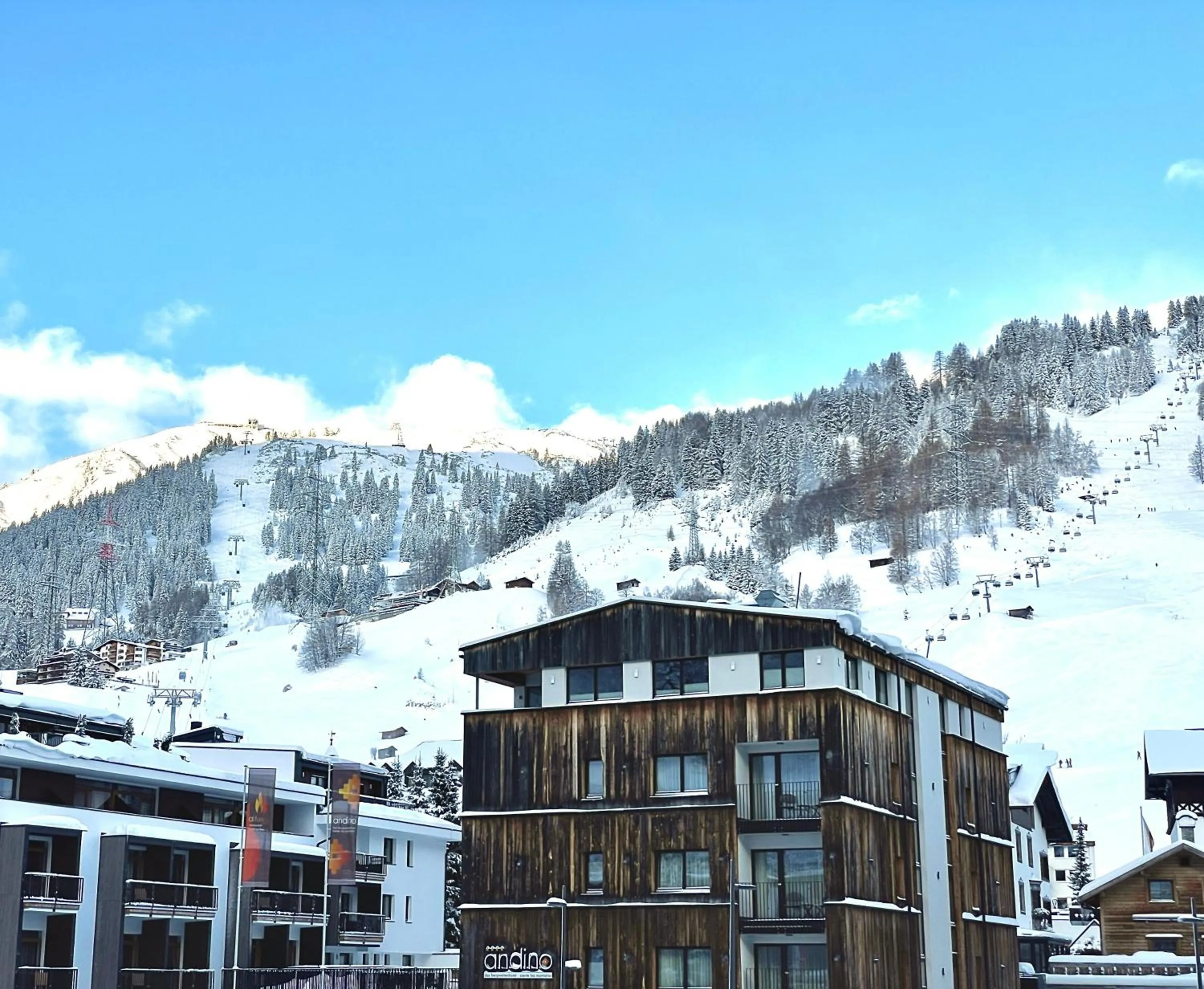 Property building in Hotel Andino