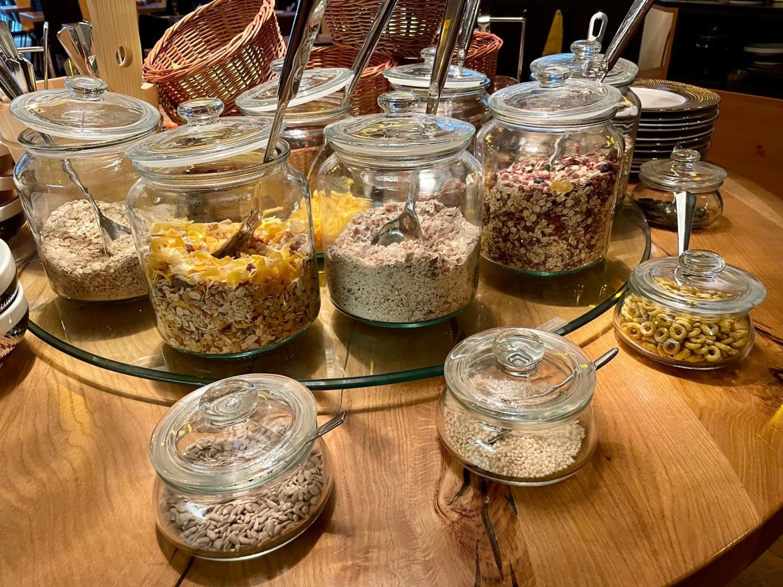 Buffet breakfast in Hotel Andino