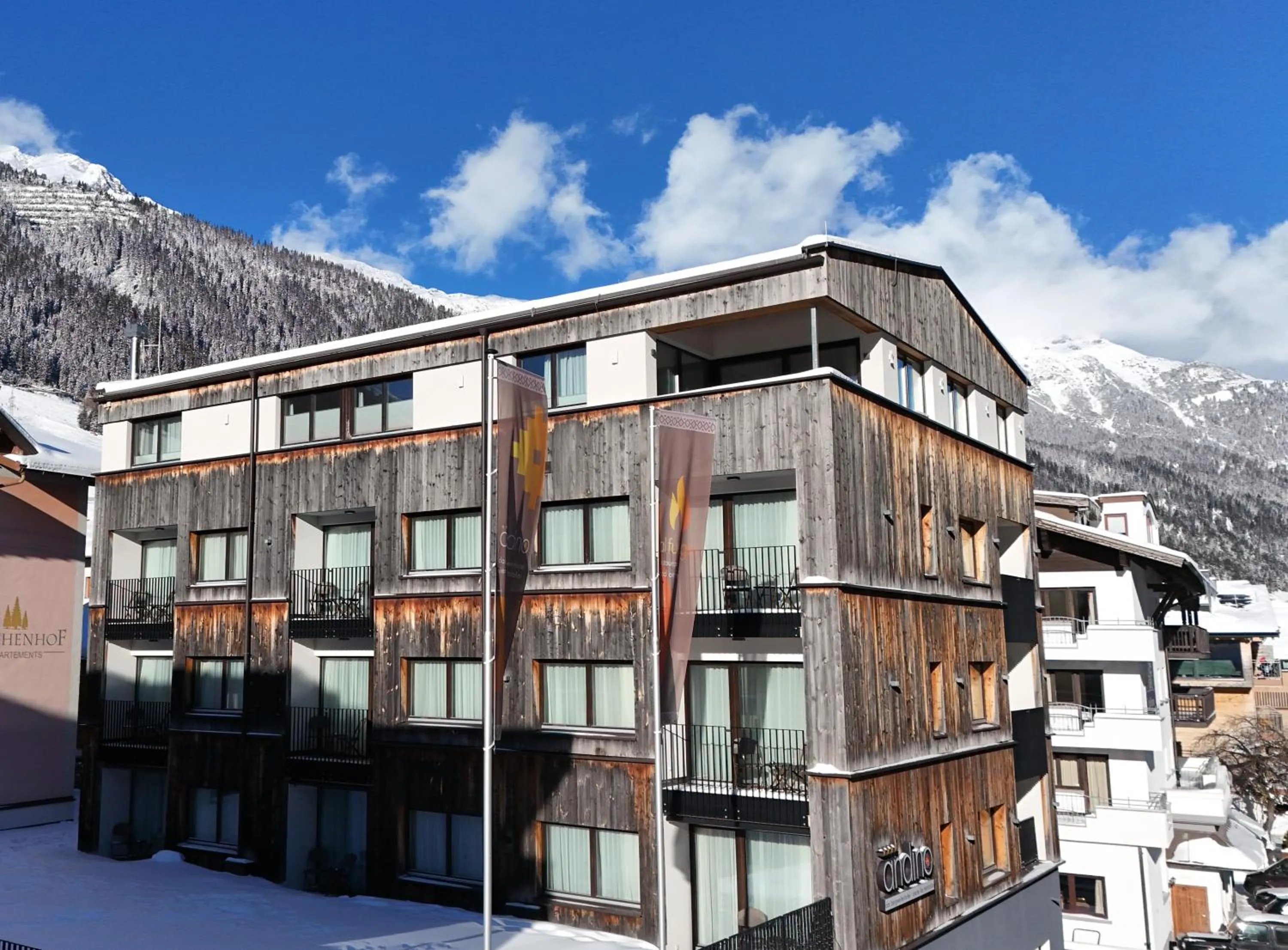 Property building in Hotel Andino