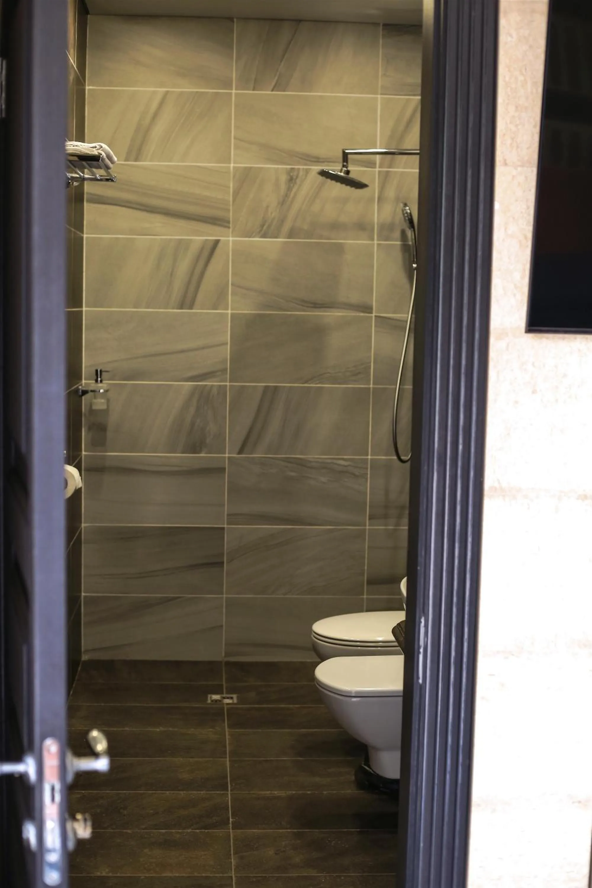 Shower in Dvin Hotel