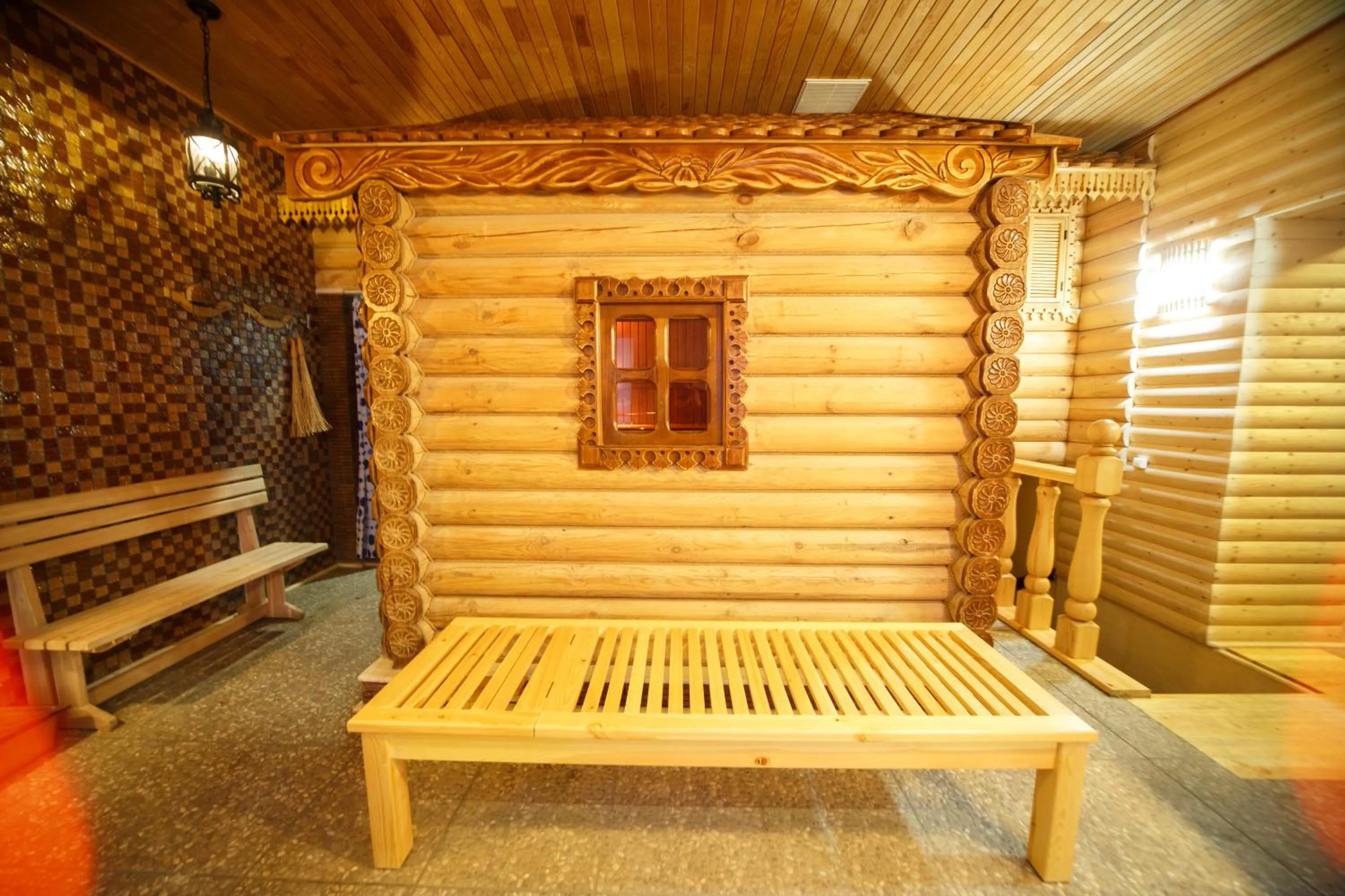 Sauna in Dvin Hotel