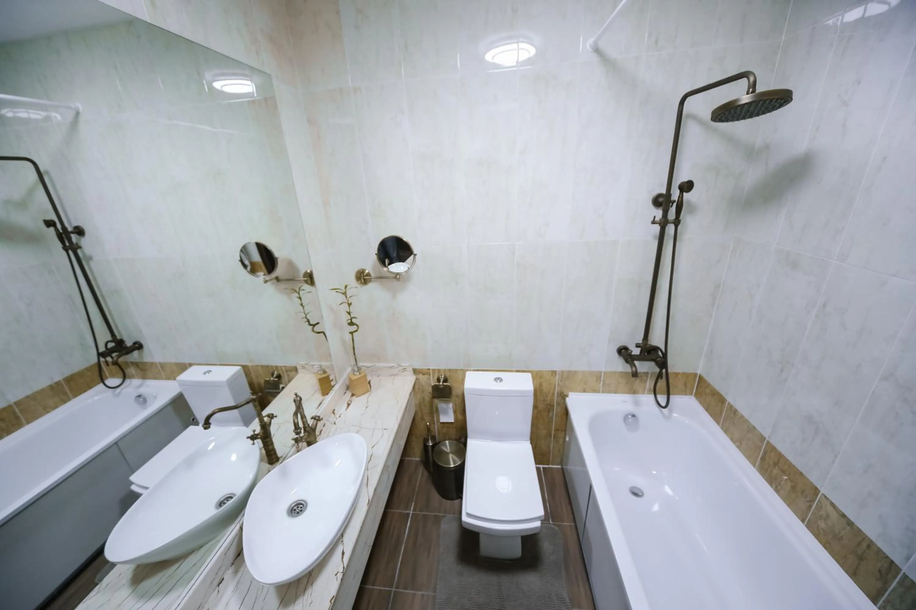 Shower in Dvin Hotel