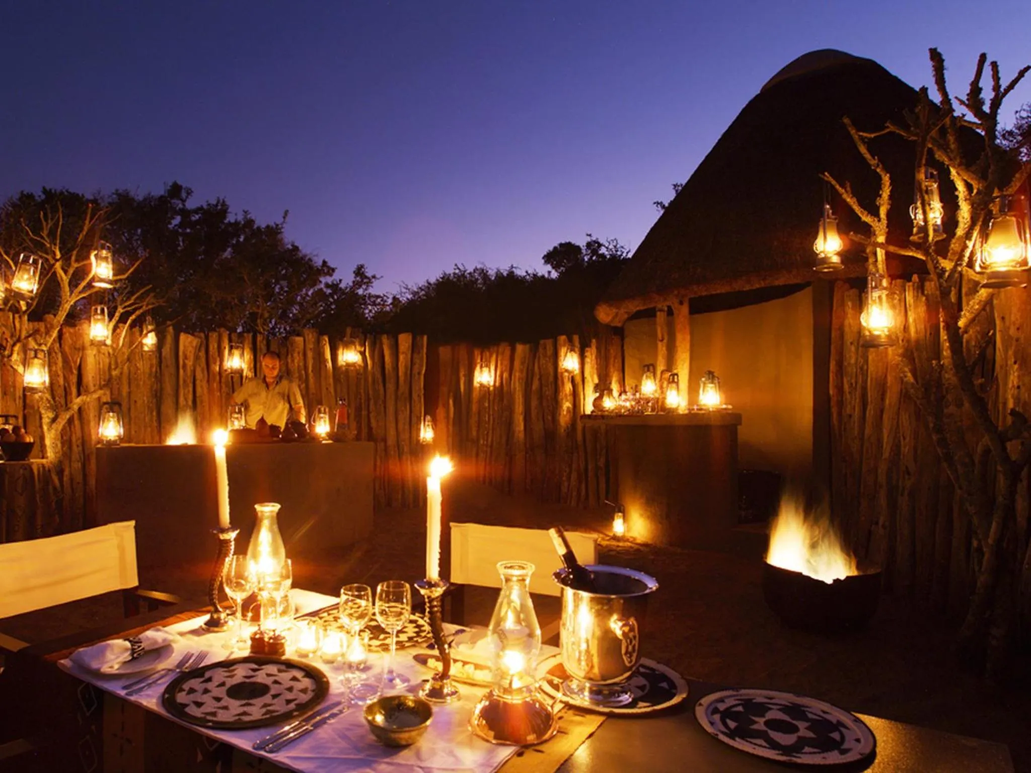 Restaurant/places to eat in Hopewell Private Game Reserve