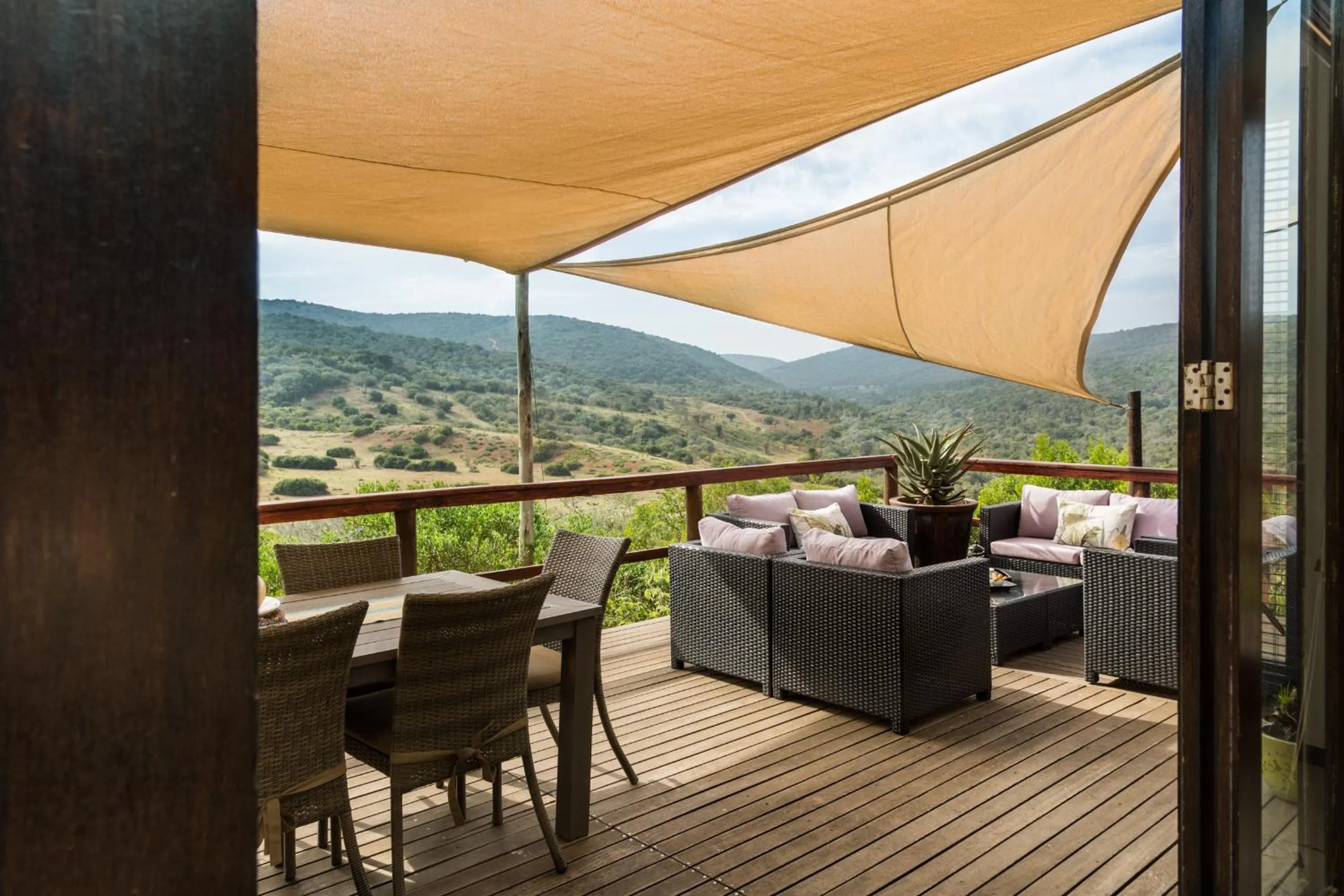 Patio in Hopewell Private Game Reserve