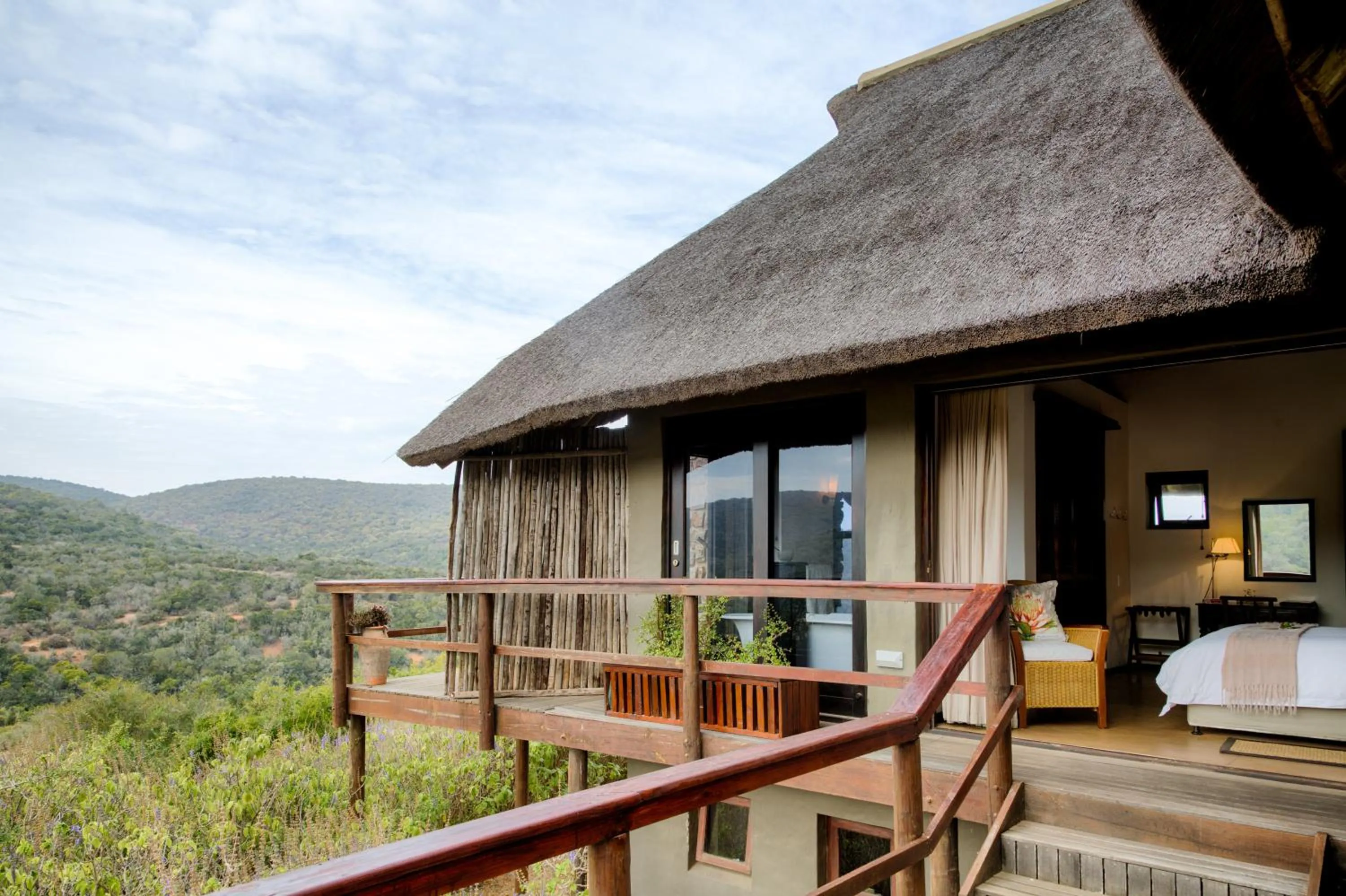 Balcony/Terrace in Hopewell Private Game Reserve