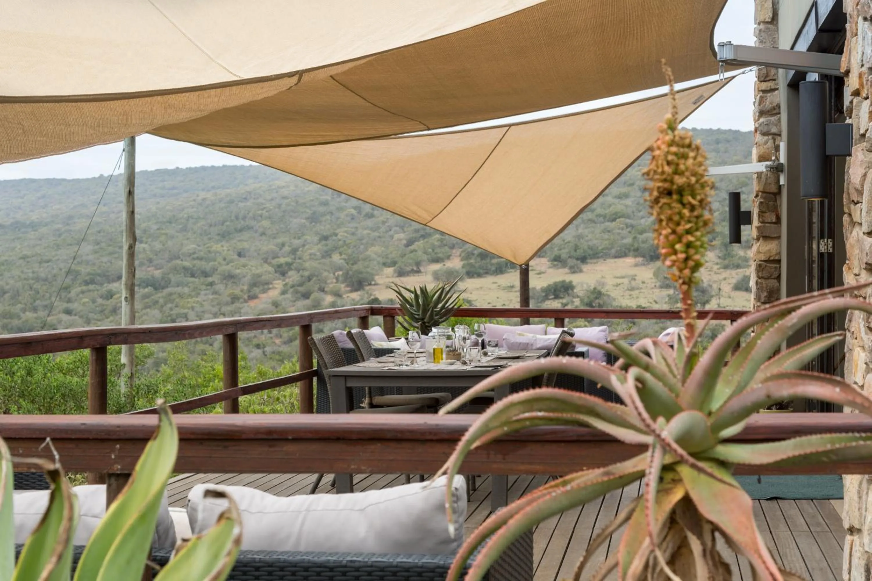 Balcony/Terrace in Hopewell Private Game Reserve