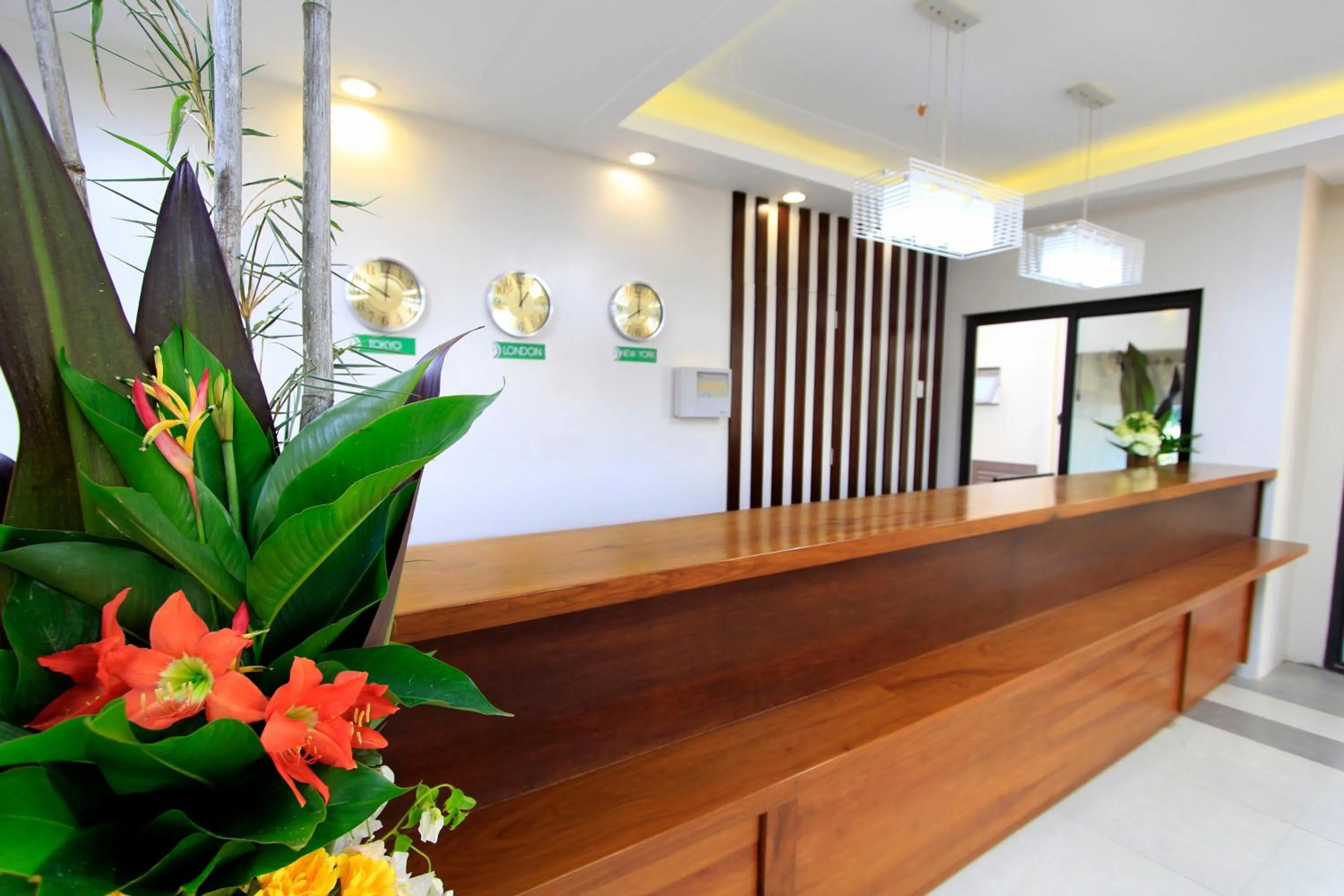 Lobby or reception in Coron Soleil Express Hotel