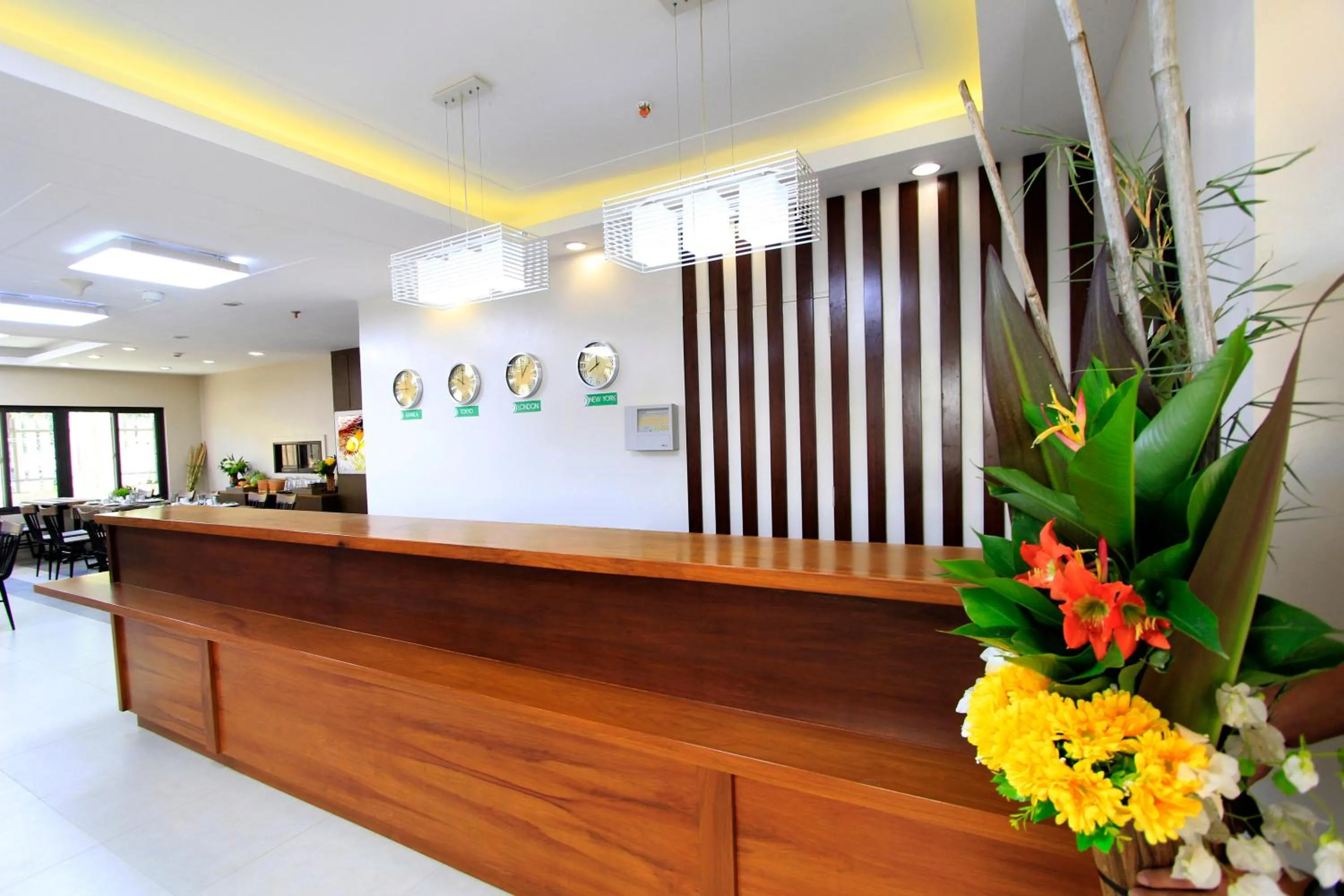 Lobby or reception in Coron Soleil Express Hotel
