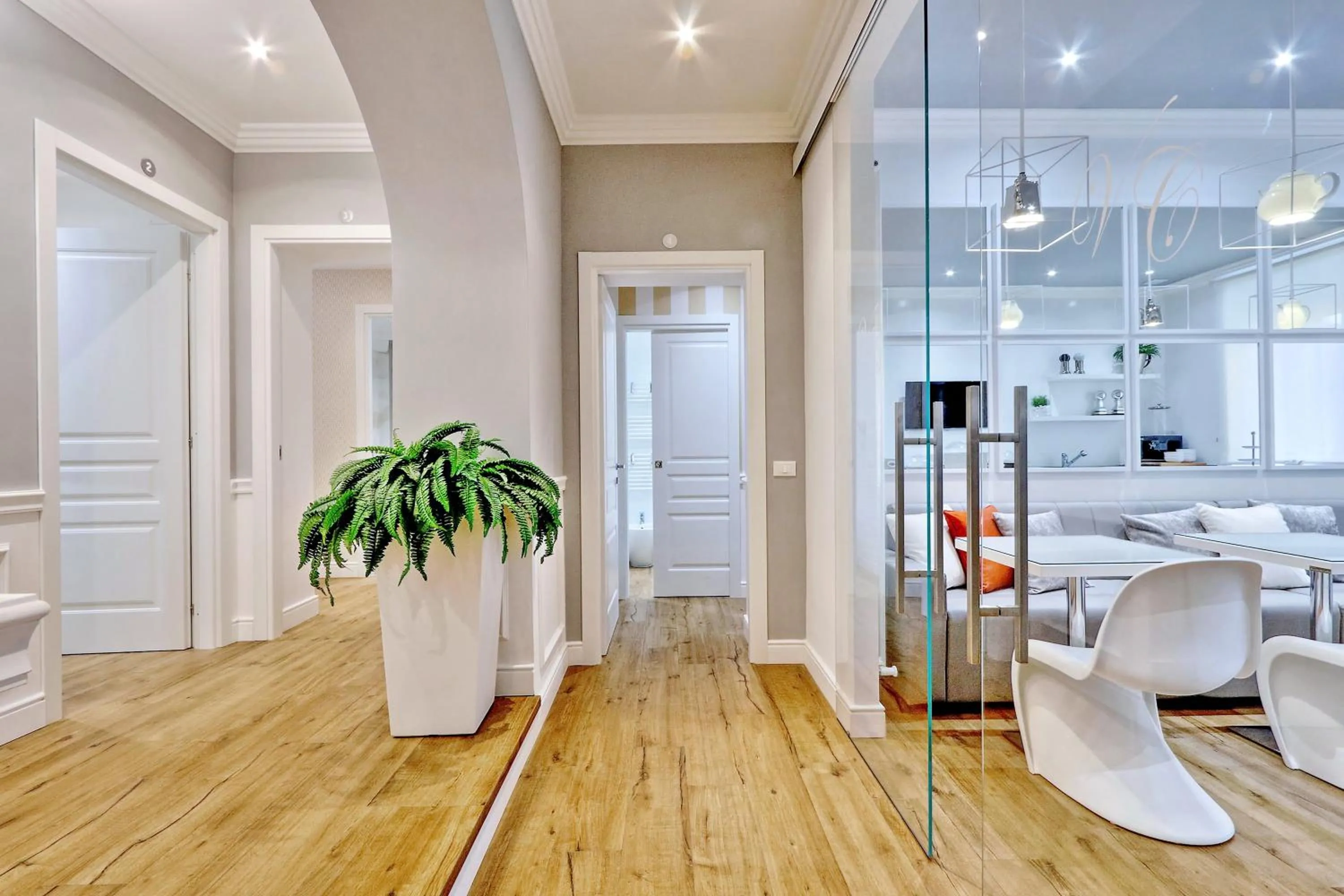 Lobby or reception in Vatican Chic B&B