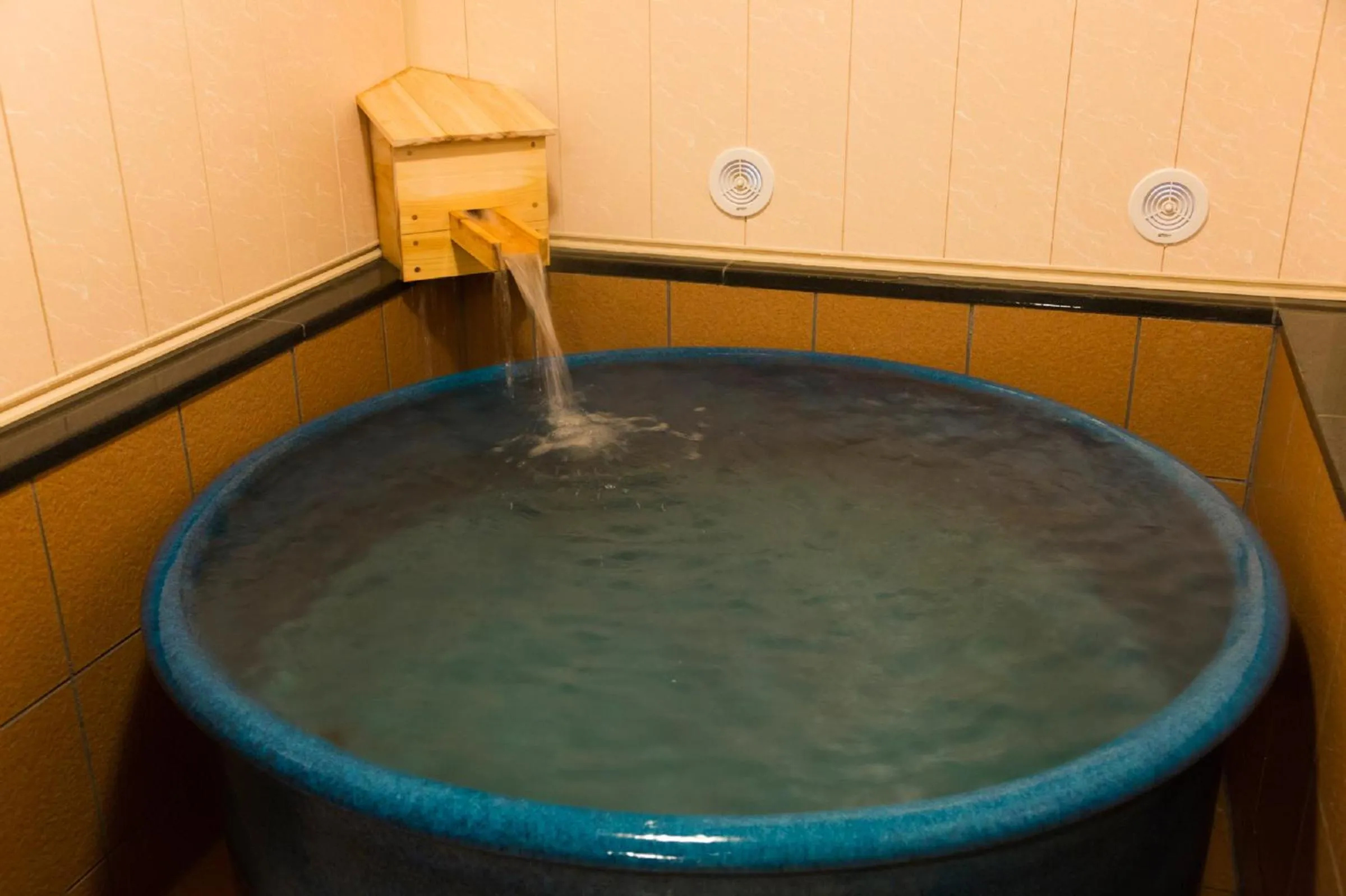 Hot Spring Bath in Hanaingen