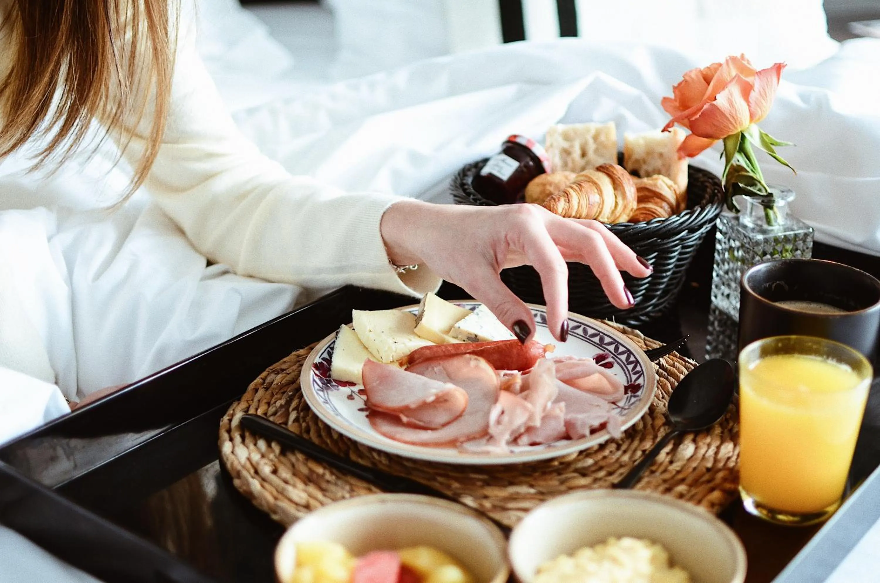 Bedroom in Le Prose Hôtel