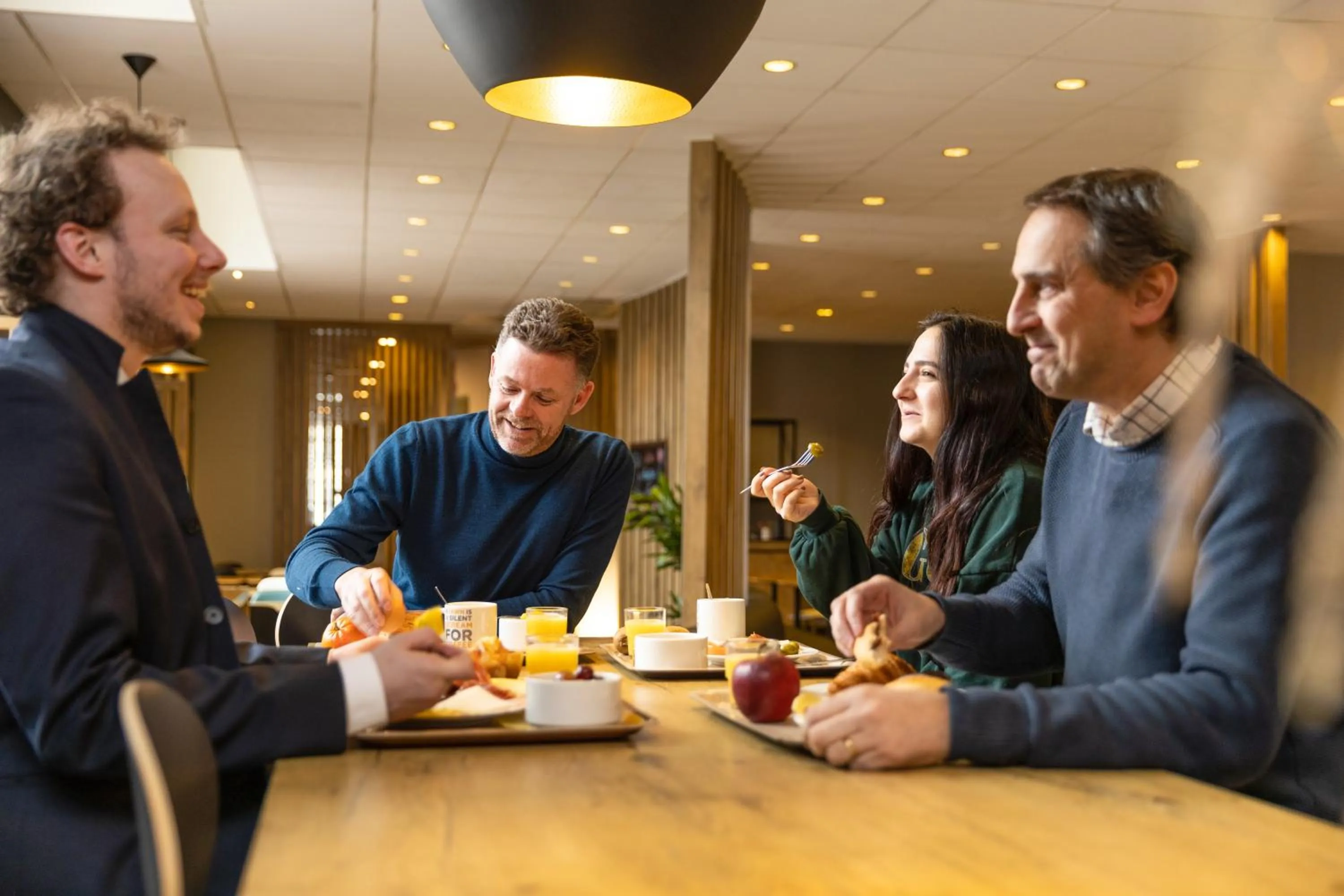 Breakfast in ibis Hotel Brussels off Grand'Place