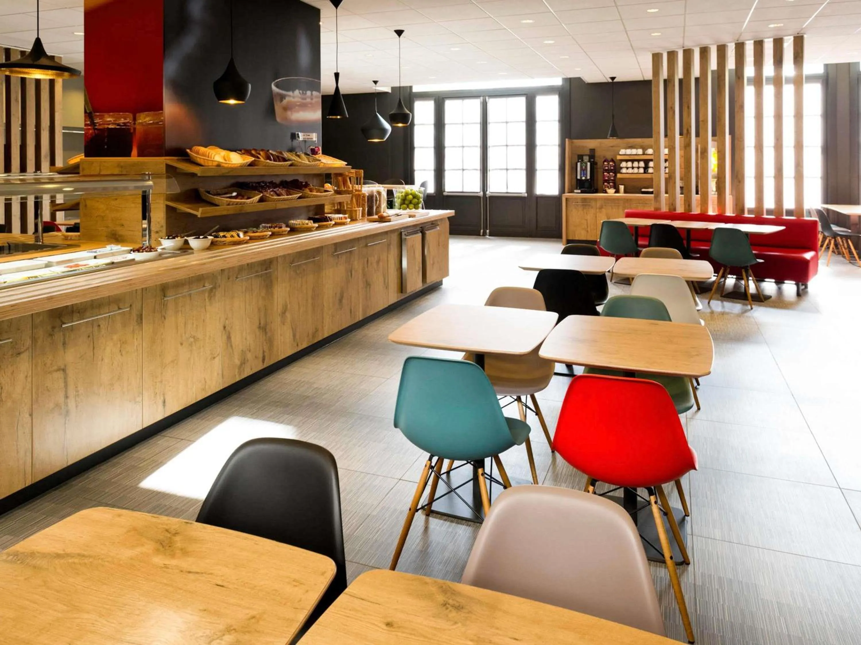 Breakfast in ibis Hotel Brussels off Grand'Place