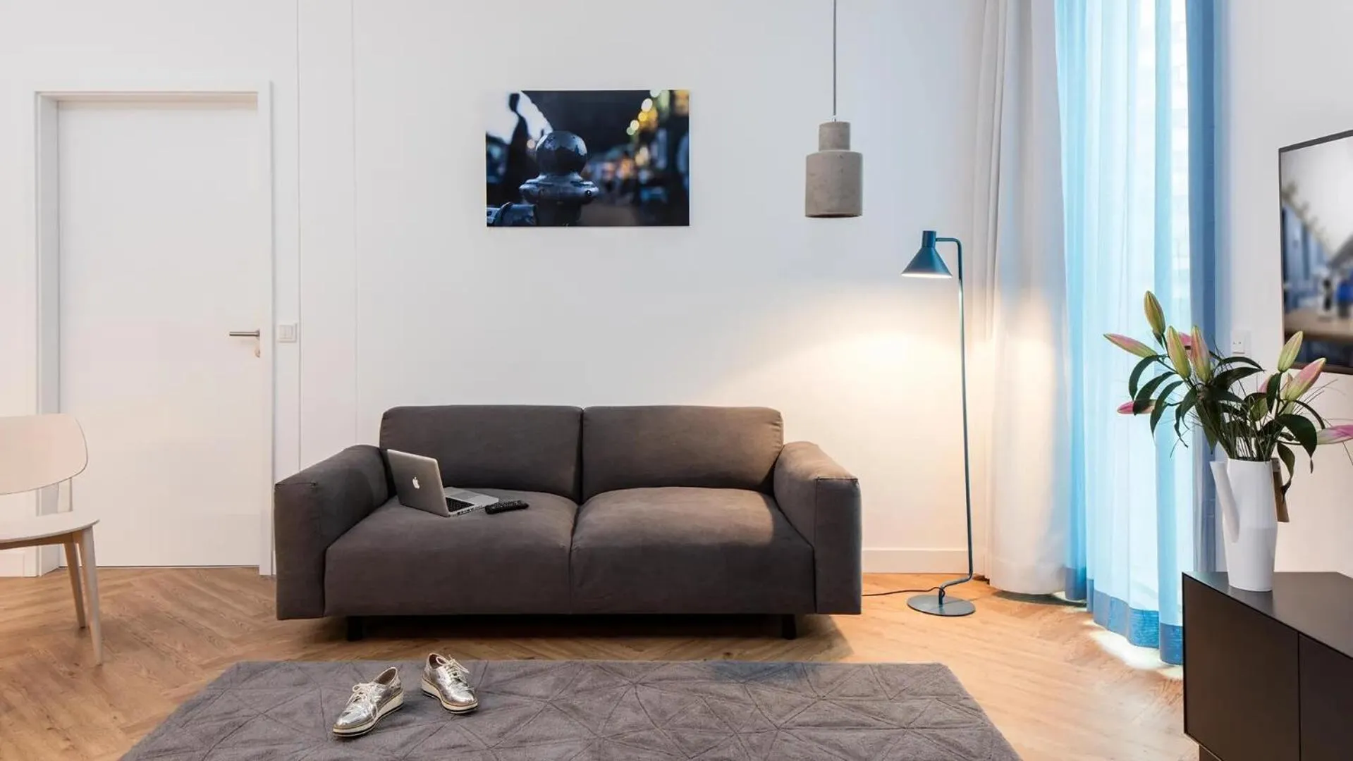 Living room in smartments Berlin City West