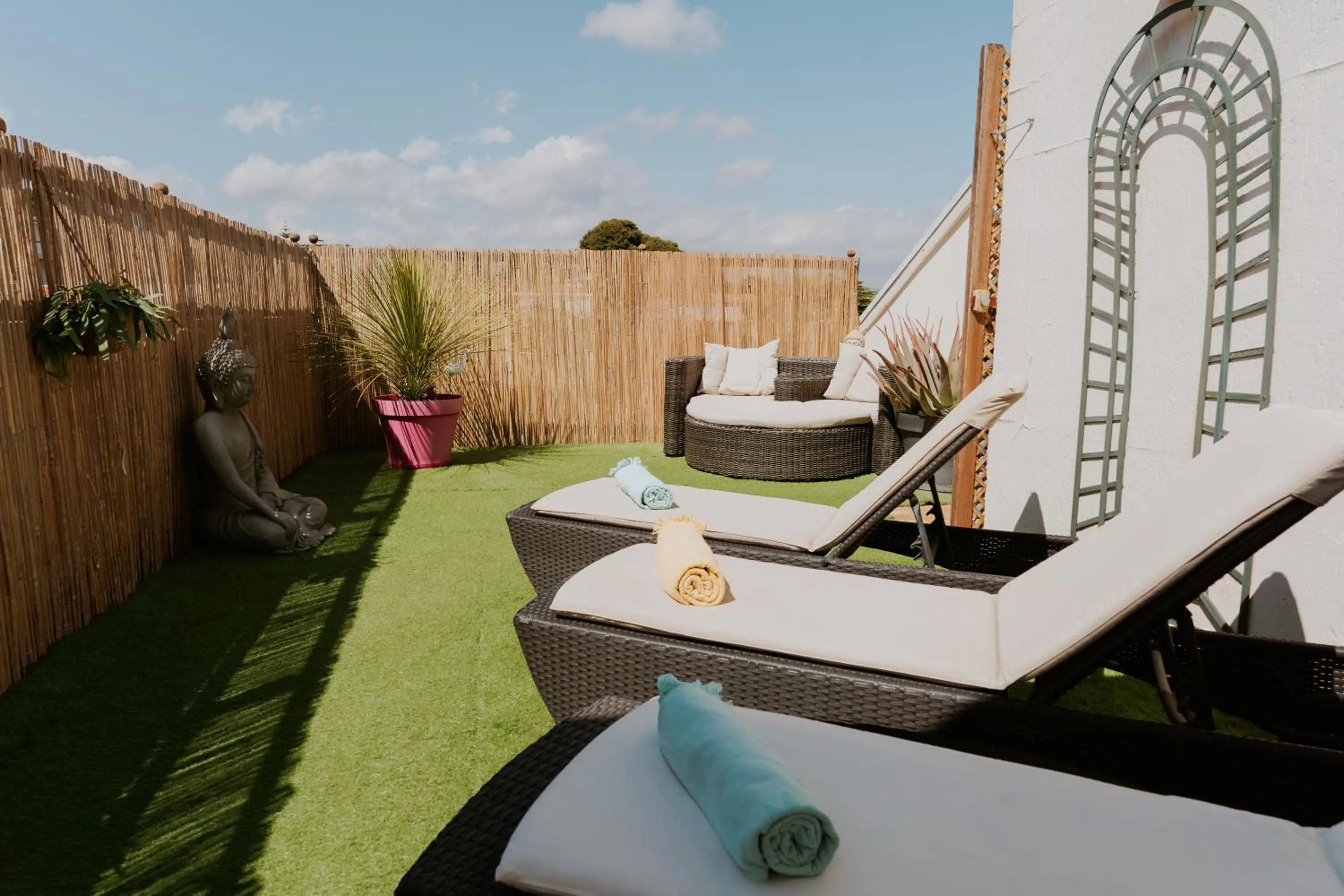 Solarium in Hôtel Le Petit Castel